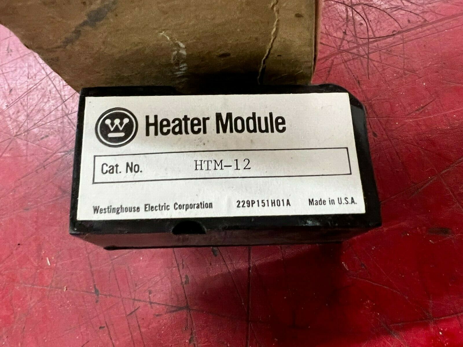 NEW IN BOX WESTINGHOUSE RELAY HEATER MODULE HTM-12