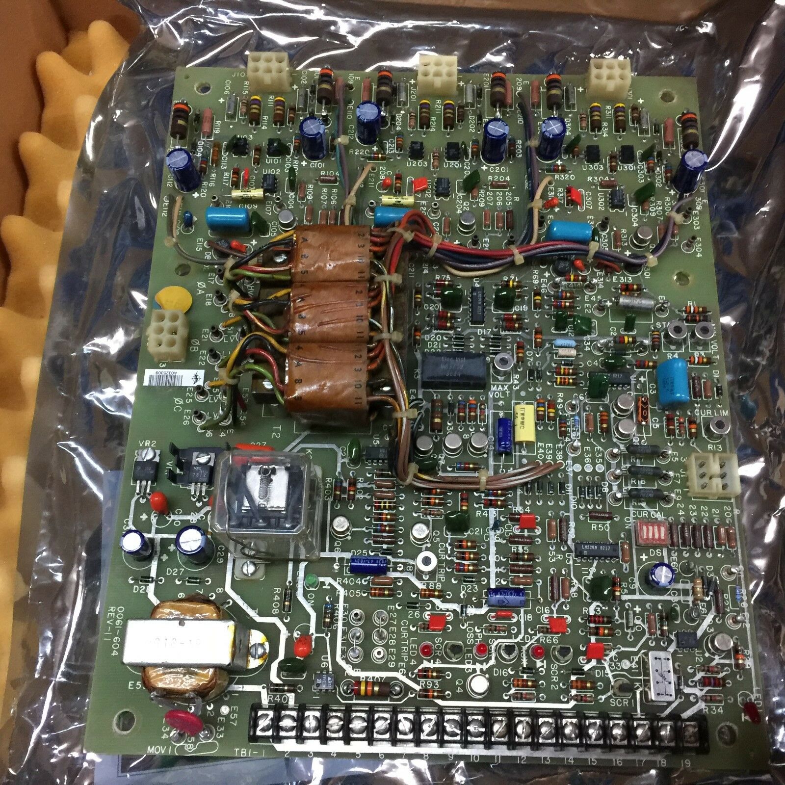 USED REBUILT WESTINGHOUSE B STARTER BOARD 0061-604 / 9032-236H/0061