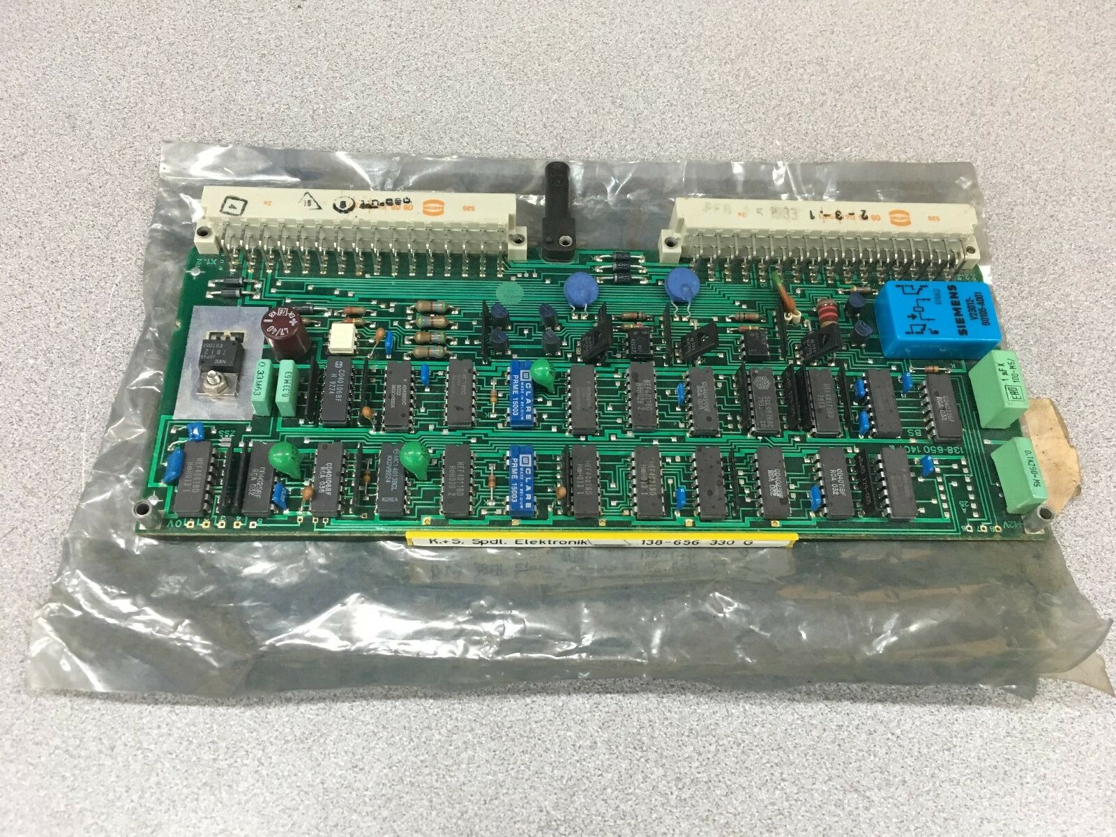 NEW NO BOX KS SPDL ELEKTRONIK 138-656 330 G CIRCUIT BOARD 138-650 140F