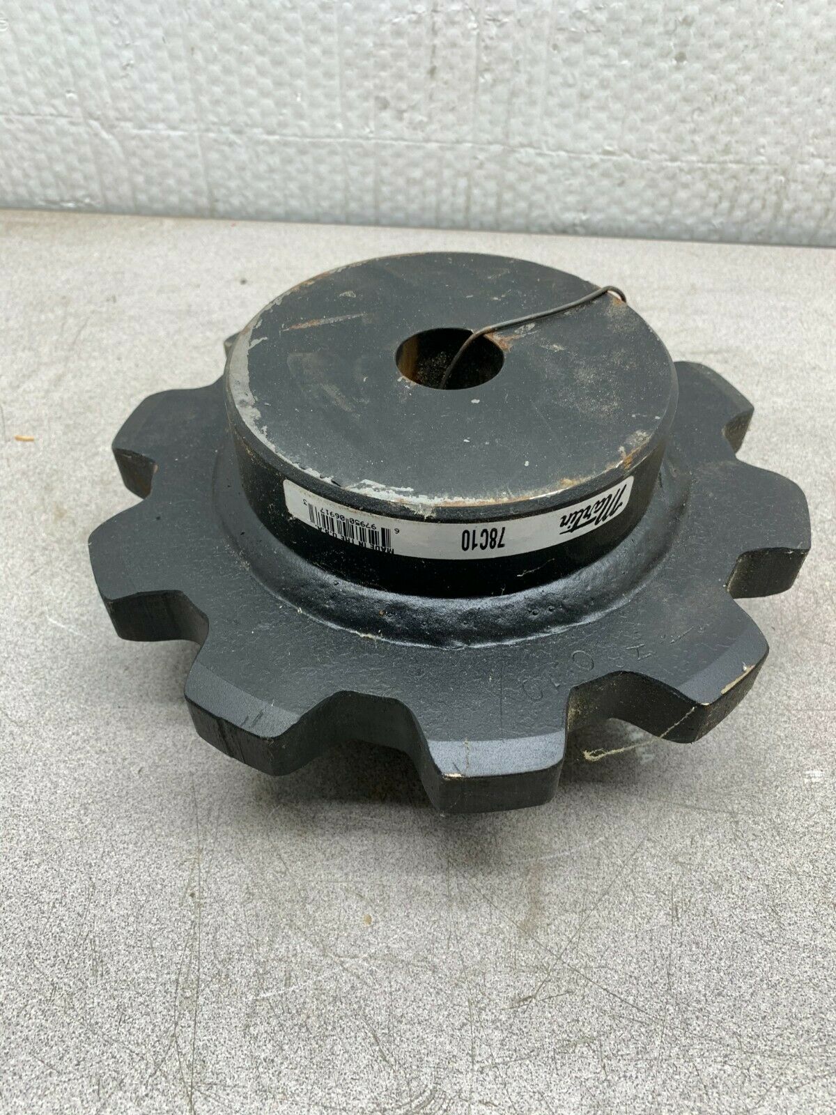NEW NO BOX MARTIN 78C10 SPROCKET 10TEETH 1.25INCH BORE 1-3/4INCH KW