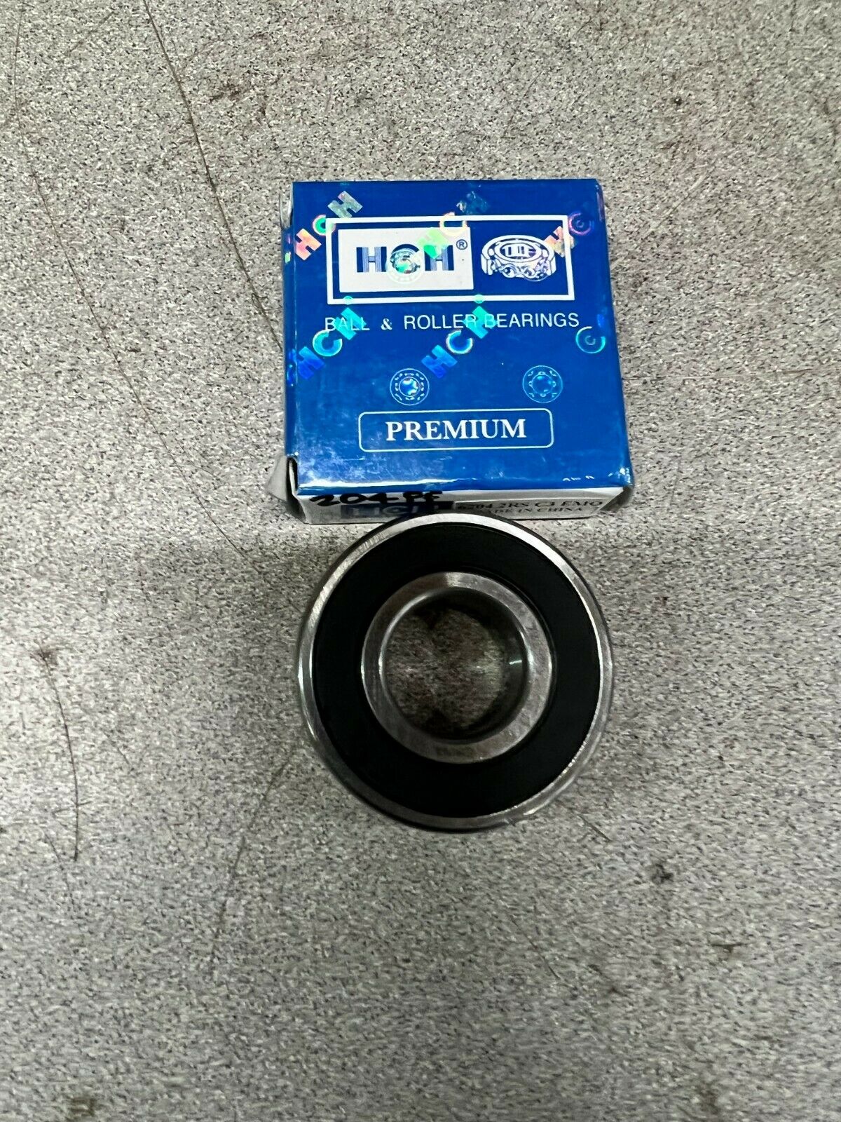 LOT OF 5 NEW IN BOX HCH 6204 2RS C3 BALL BEARING 6204 2RS C3 EMQ