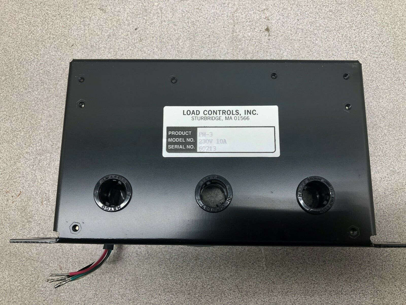 NEW NO BOX LOAD CONTROLS 230V 10 A POWER CELL TRANSDUCER PH-3