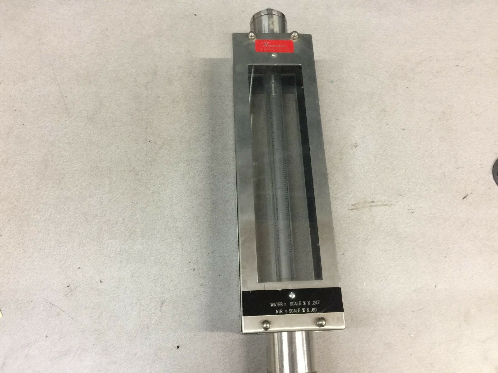 NEW NO BOX FLOWMETRICS FLOW METER 0-100 %