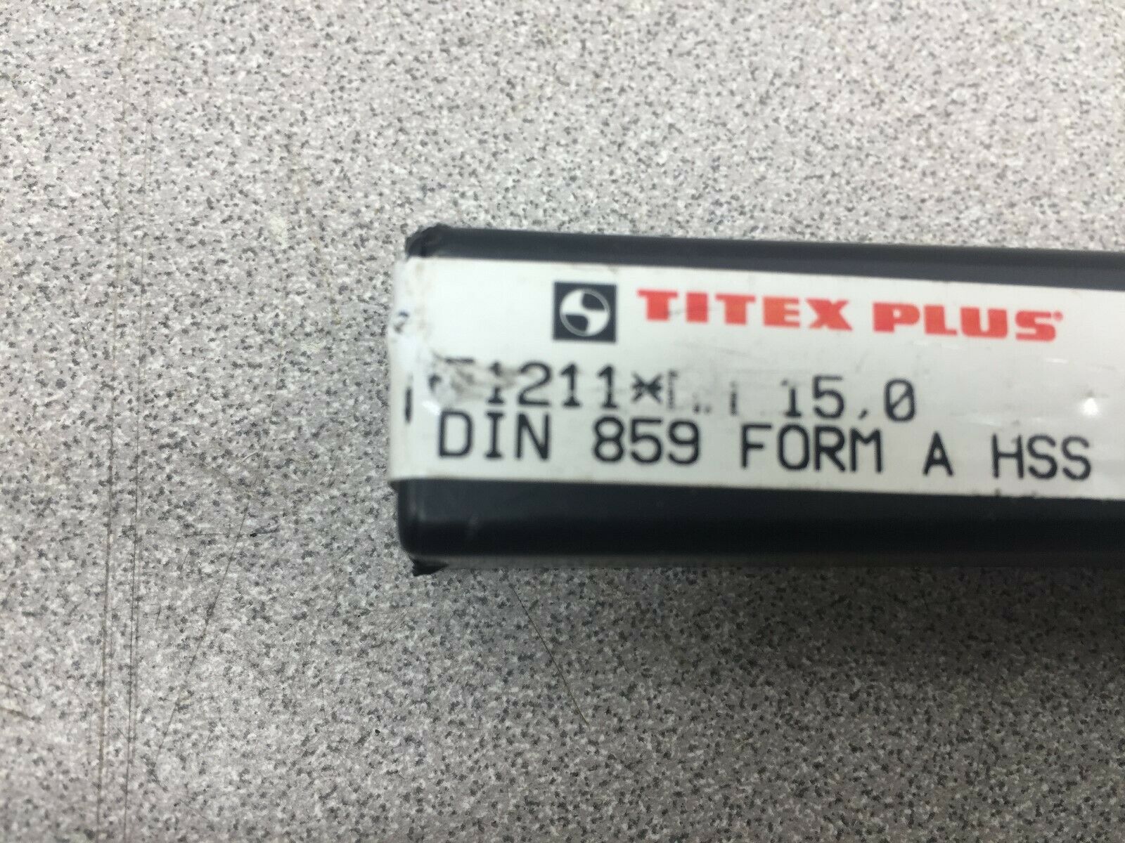 NEW IN BOX TITEX PLUS 15 MM DIN 859 FORM A HSS F1211