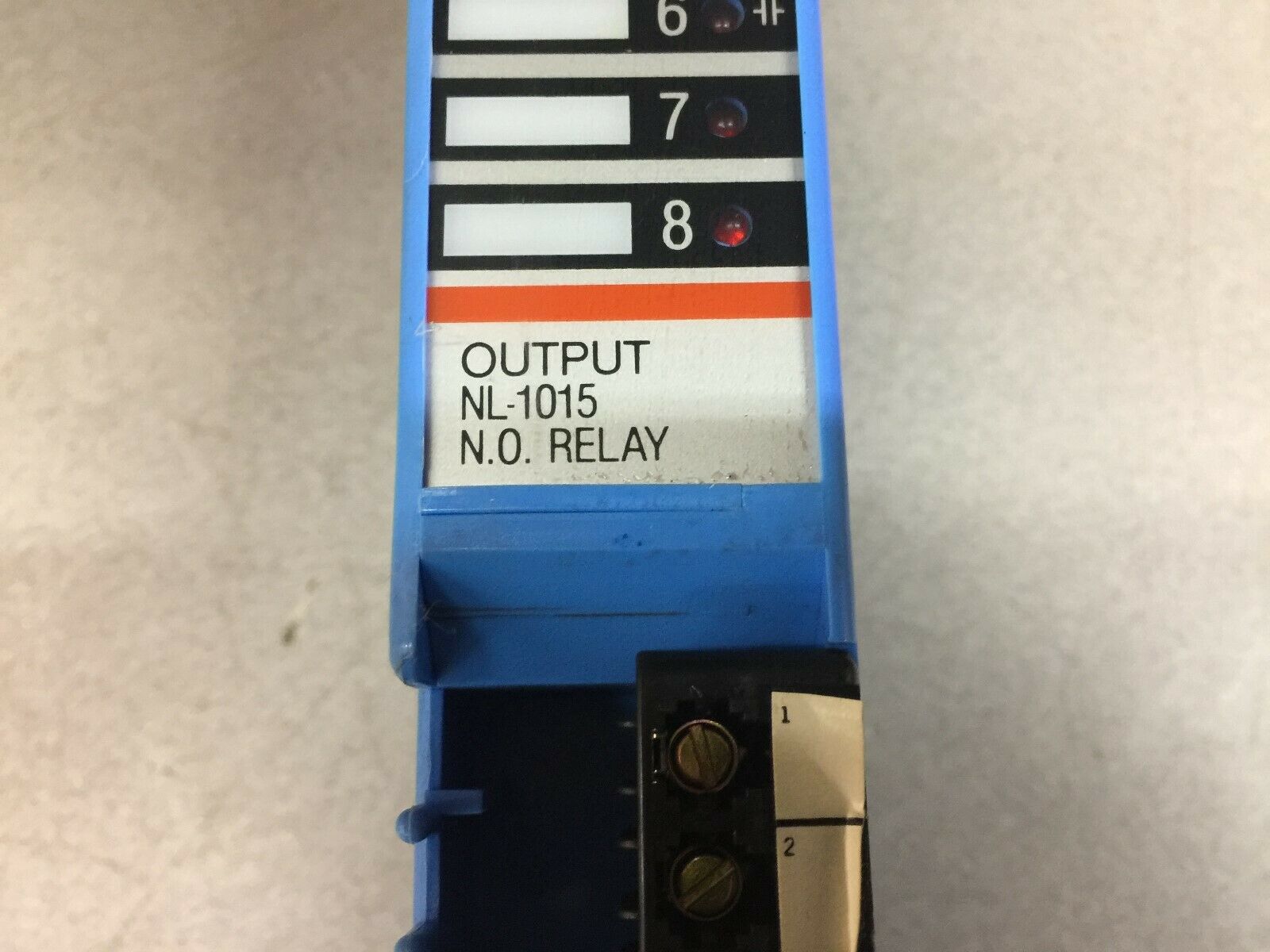 NEW IN BOX WESTINGHOUSE NUMA LOGIC 8PT RELAY OUTPUT MODULE NL-1015