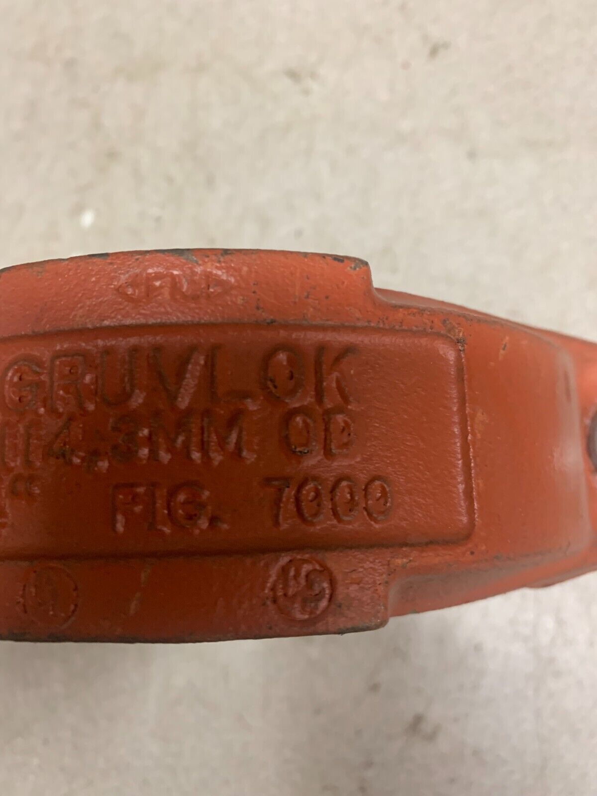 NEW NO BOX GRUVLOCK Fig 7000 4" Flexible Pipe Coupling w/ Gasket