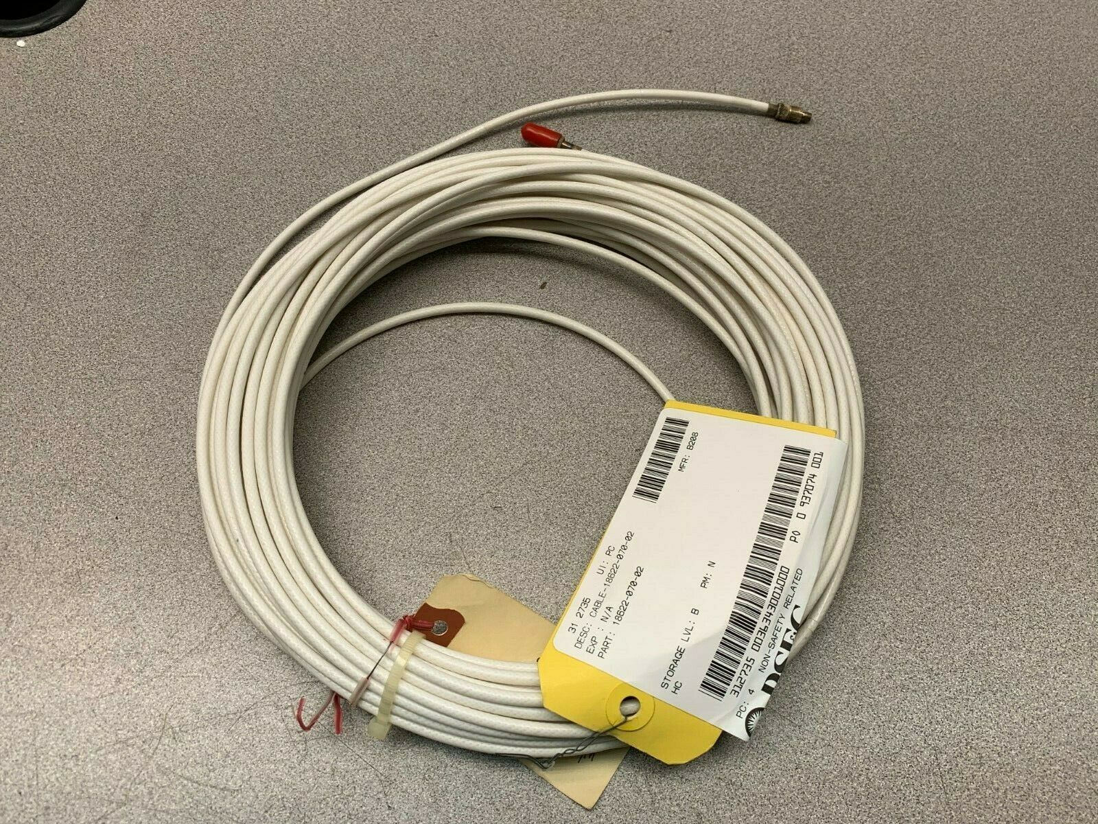 NEW NO BOX BENTLY NEVADA CABLE 18622-070-02