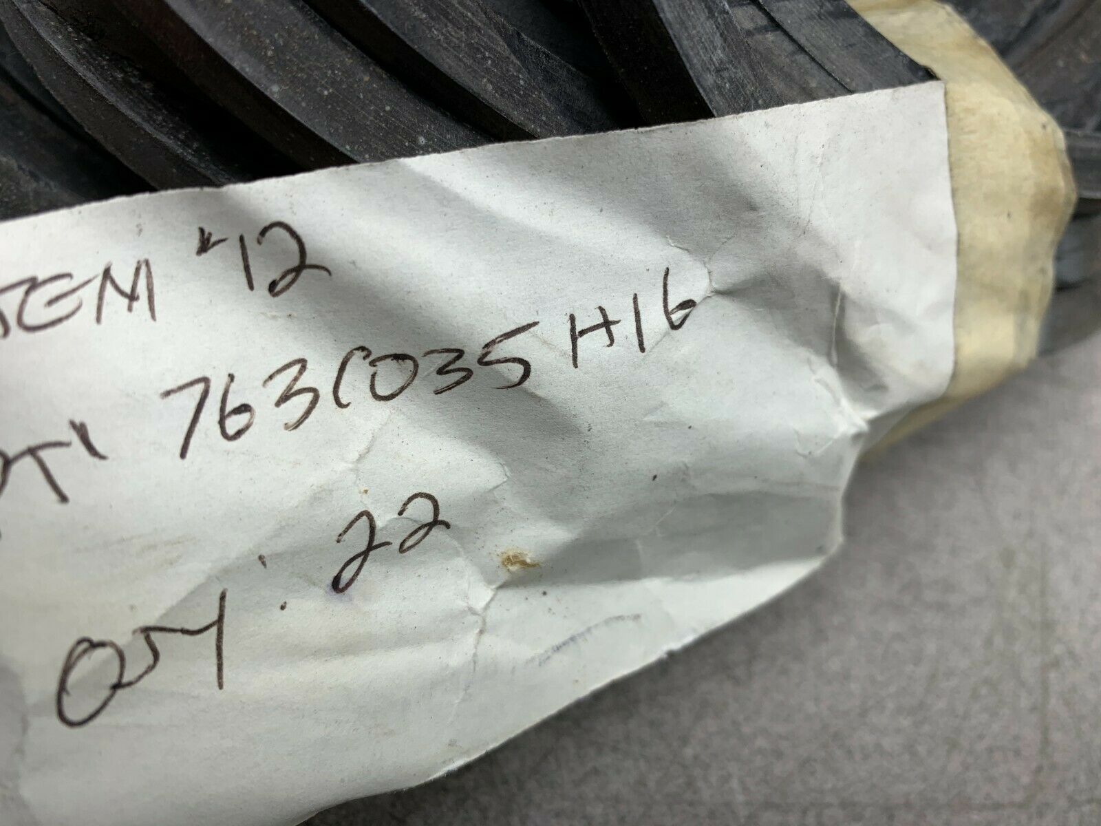 NEW WESTINGHOUSE 763C035H16 GASKET