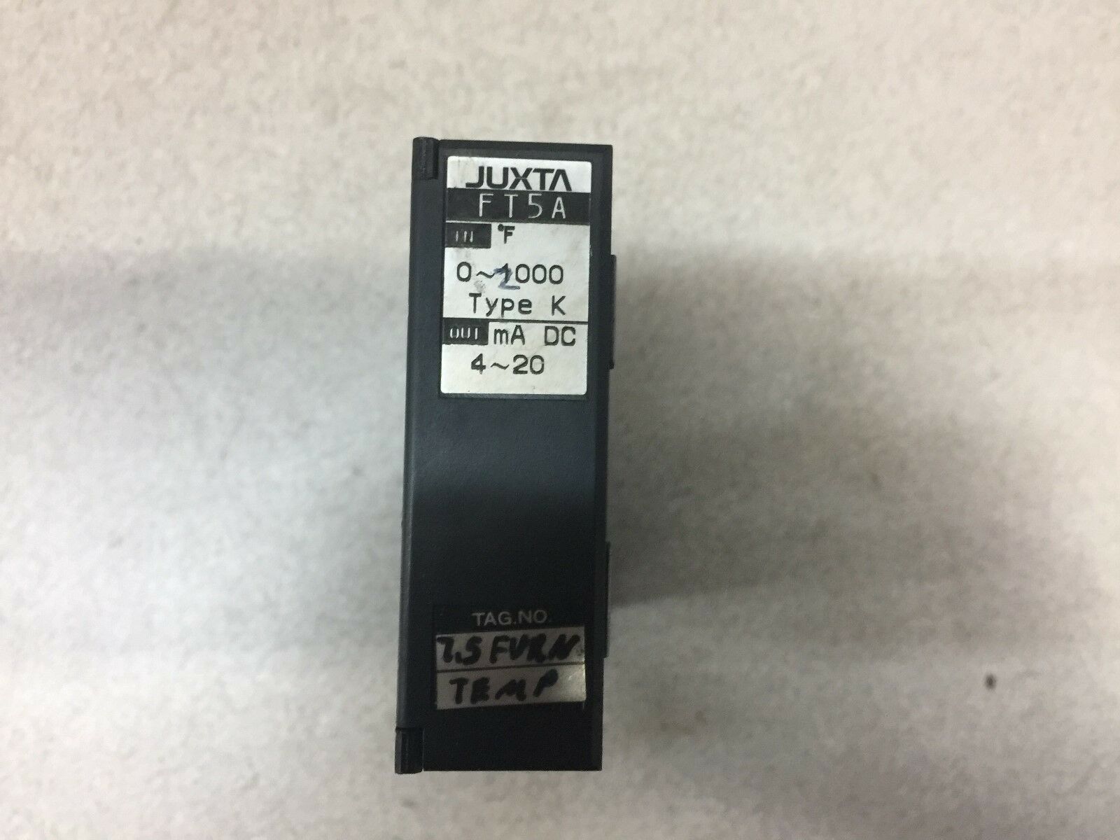 USED JUXTA TEMPERATURE TRANSDUCER FT5A-1A*B/BU H7F12120