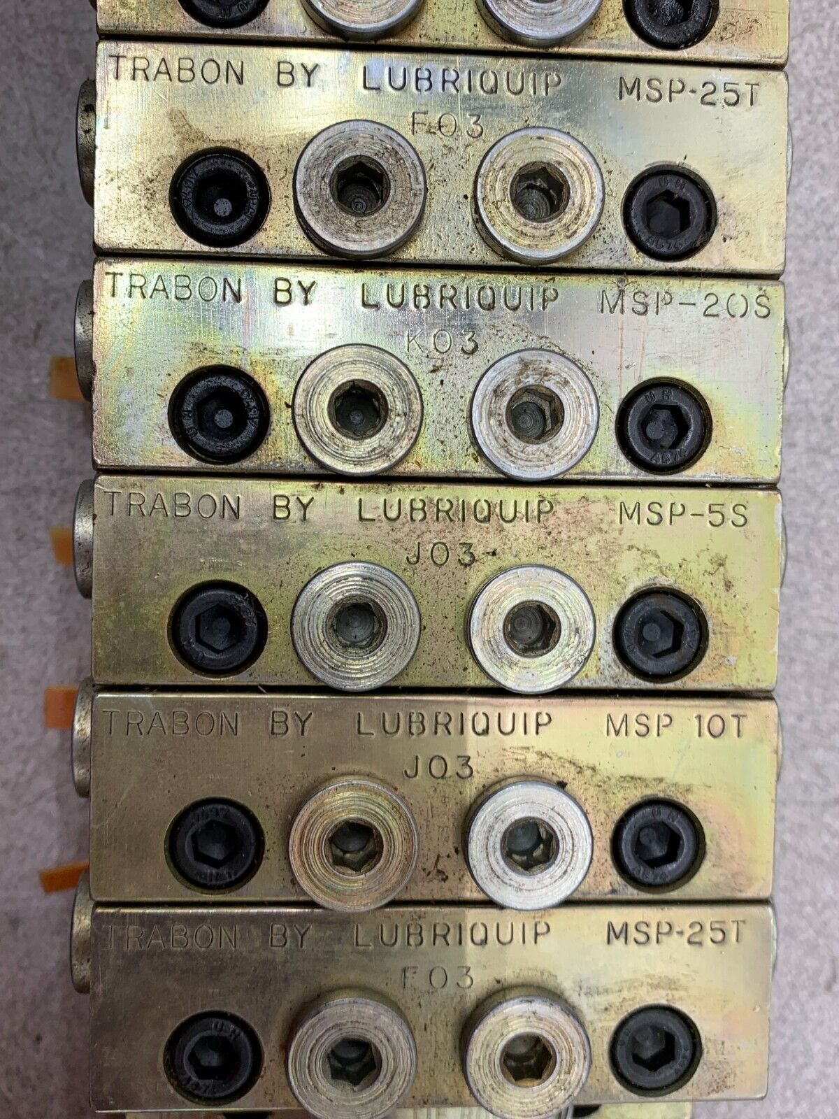 NEW NO BOX LUBRIQUIP MANIFOLD ASSEMBLY MSP-X07-20T-10S25T20S5510T25T