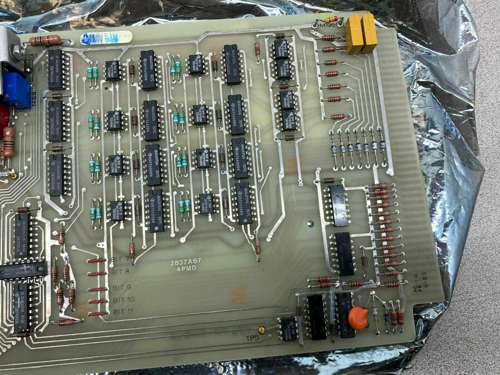 NEW NO BOX WESTINGHOUSE CIRCUIT BOARD 2837A67G01