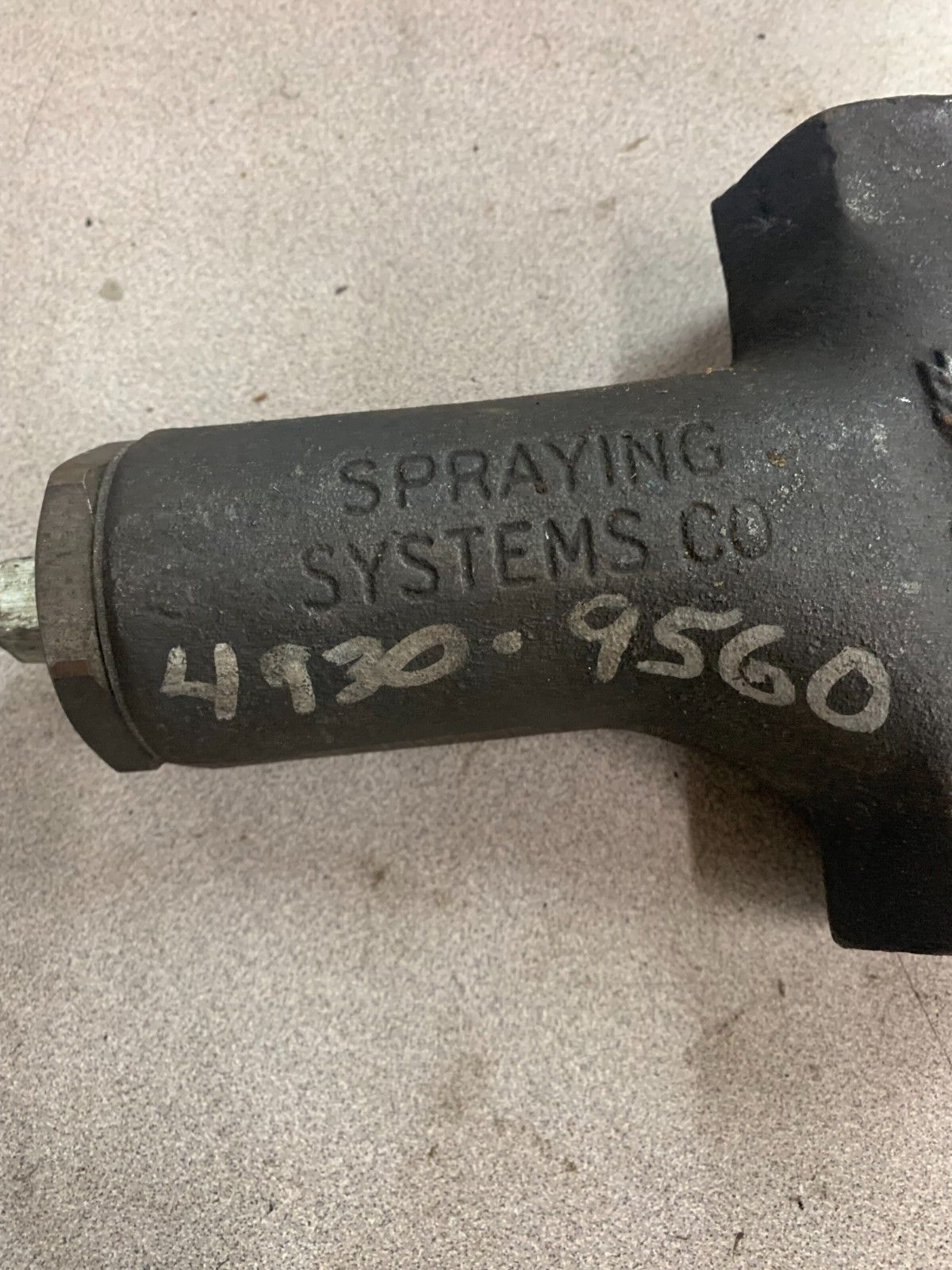 NEW NO BOX SPRAYING SYSTEMS PART 4930-9560