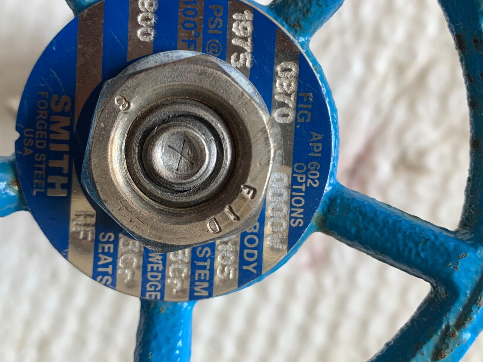 NEW NO BOX SMITH FORGED STEEL 3/4" GATE VALVE 0870 0000W BODY A105