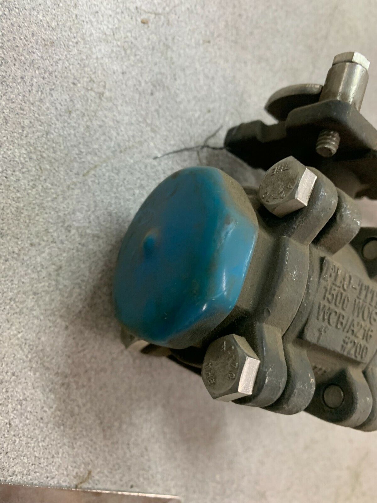 NEW NO BOX FLOTITE 1" BALL VALVE 1500 WOG WCB/A216 #200 TAG: KIF-00-HCV-32-6476