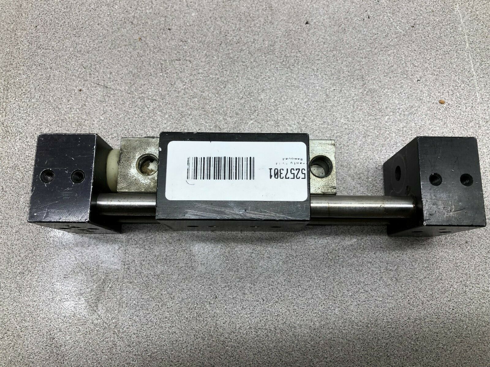 USED DURA-SLIDE II 1" STROKE PNEUMATIC SLIDE CYLINDER AIR-10-1