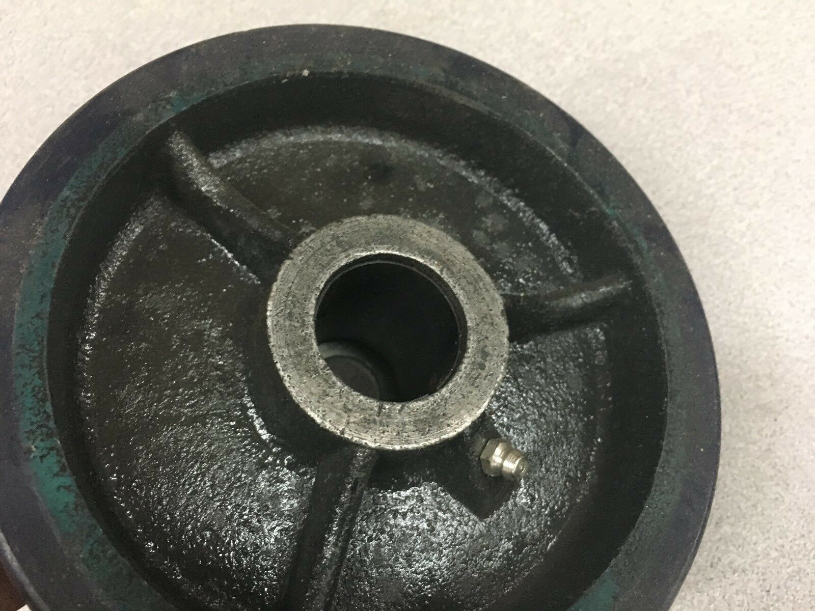 NEW NO BOX RWM URETHANE ON IRON CASTER UIR-0620-12