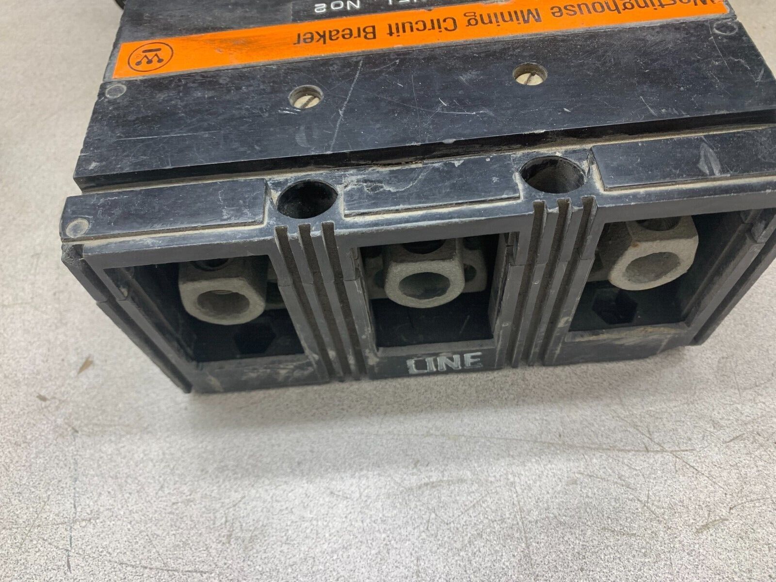 USED WESTINGHOUSE 800AMP MINING CIRCUIT BREAKER 2600D43G12 WITH 2606D57G19