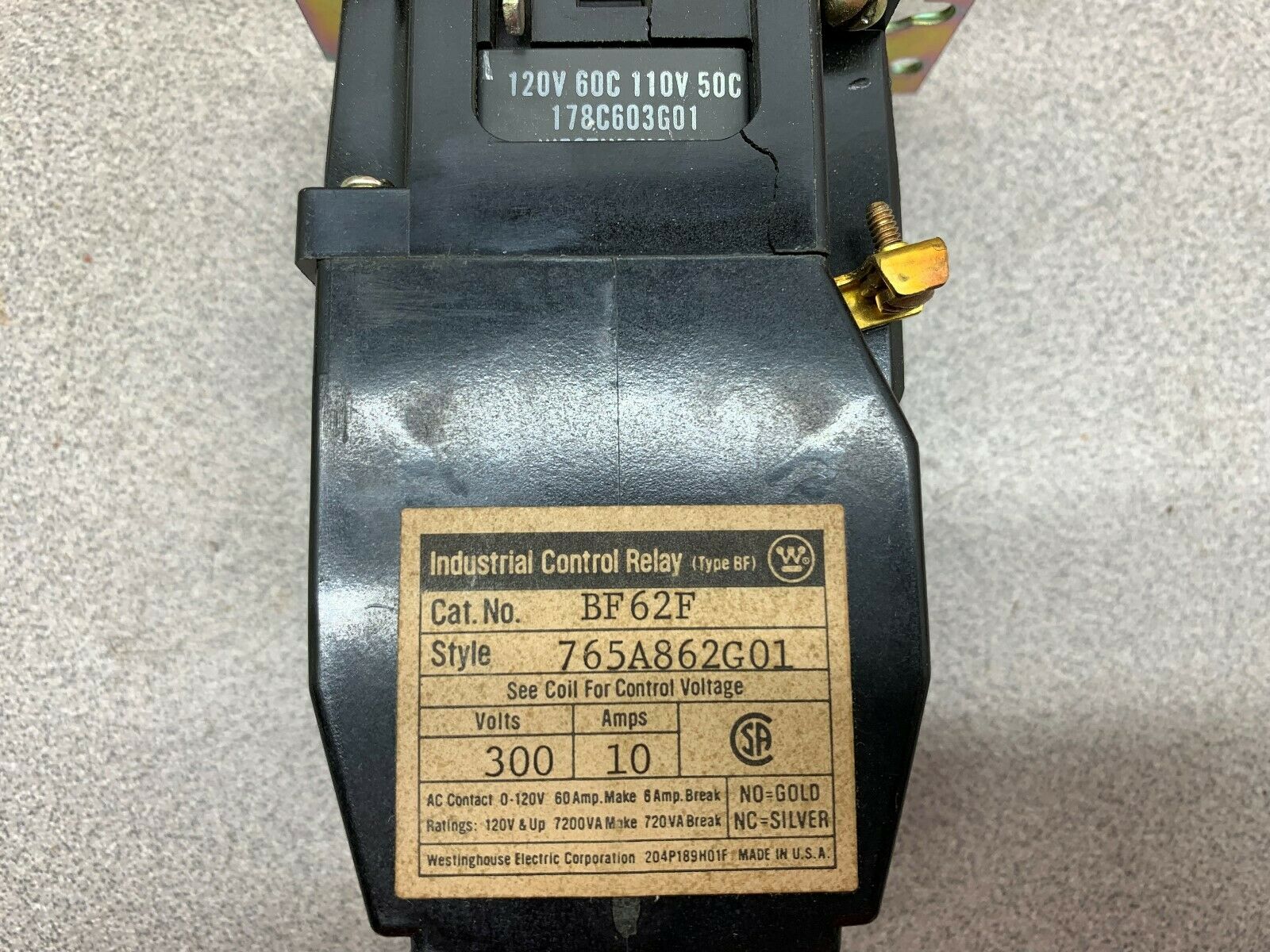 LOT OF 2 NEW IN BOX INDUSTRIAL CONTROL RELAY BF26F