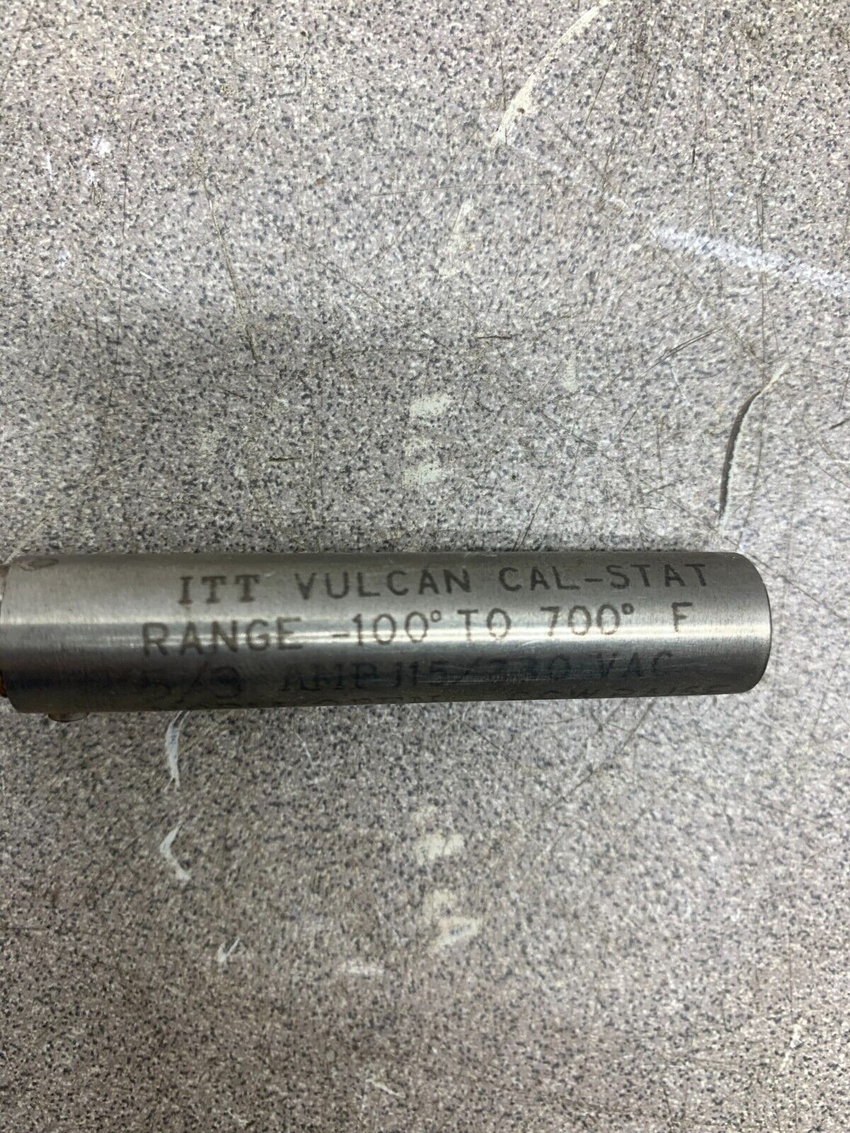 NEW NO BOX ITT VULCAN ELECTRIC CARTRIDGE HEATER N1A2C2