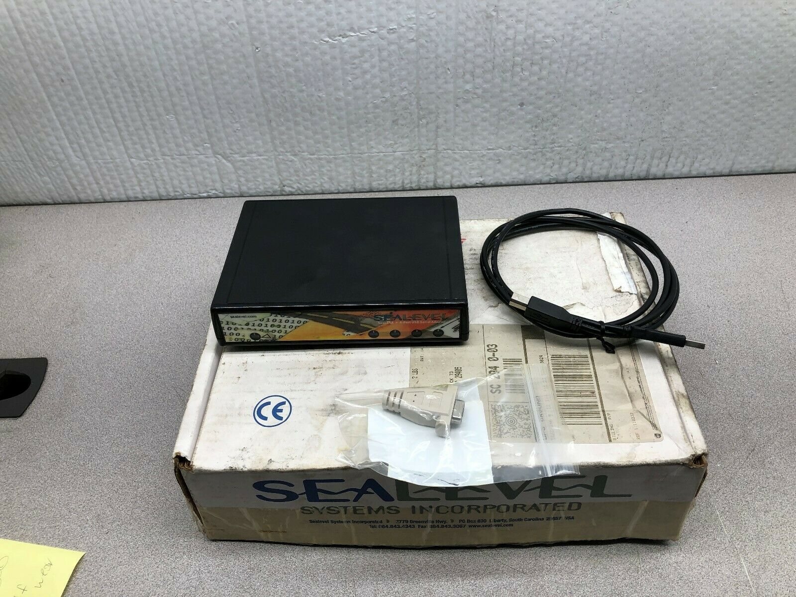 NEW IN BOX SYSTEMS INC SEALEVEL4 PORT RS-422/485 USB SERIAL HUB 2402-ROHS