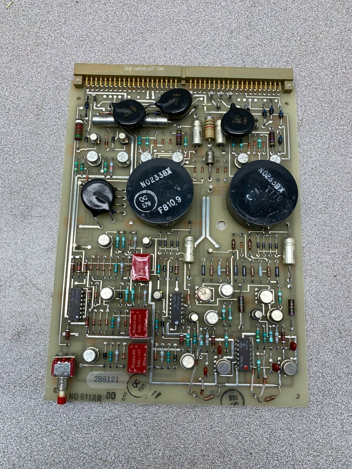 USED INVENSYS CIRCUIT BOARD N0811RR DD