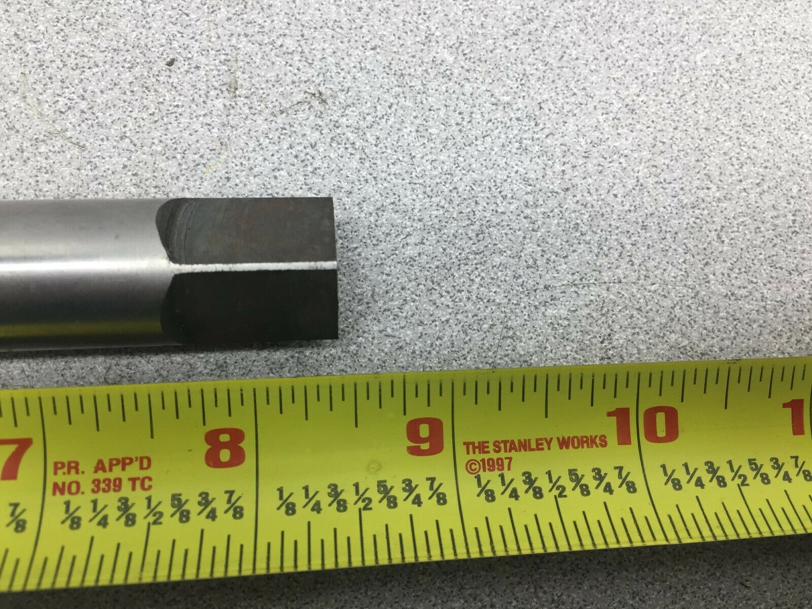 NEW NO BOX L&I 3/4 .7500 M-2 19.050 MM HAND REAMER 503 H2-01