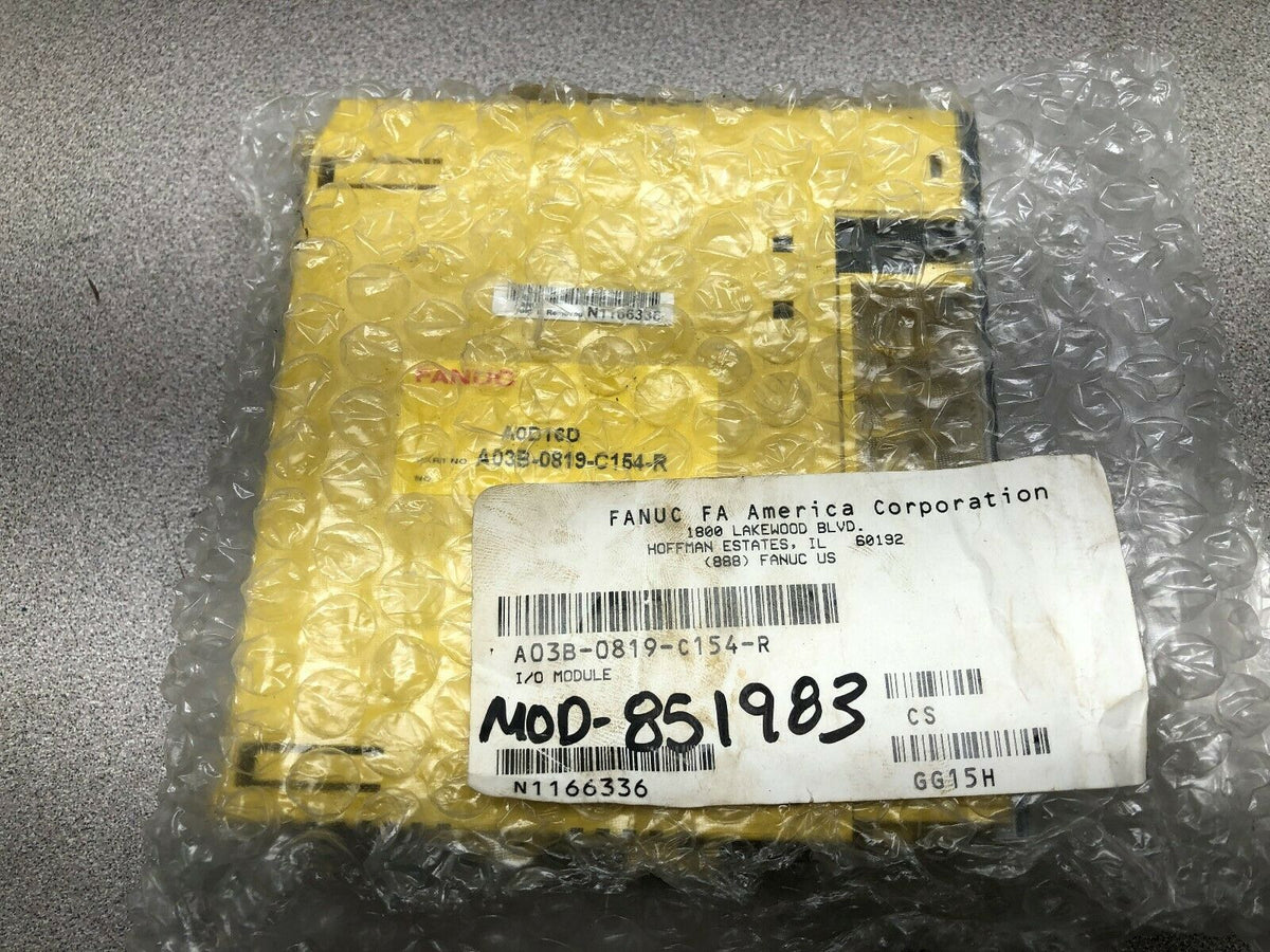 NEW NO BOX FANUC 16 PT OUTPUT MODULE AOD16D / AO3B-0819-C154-R