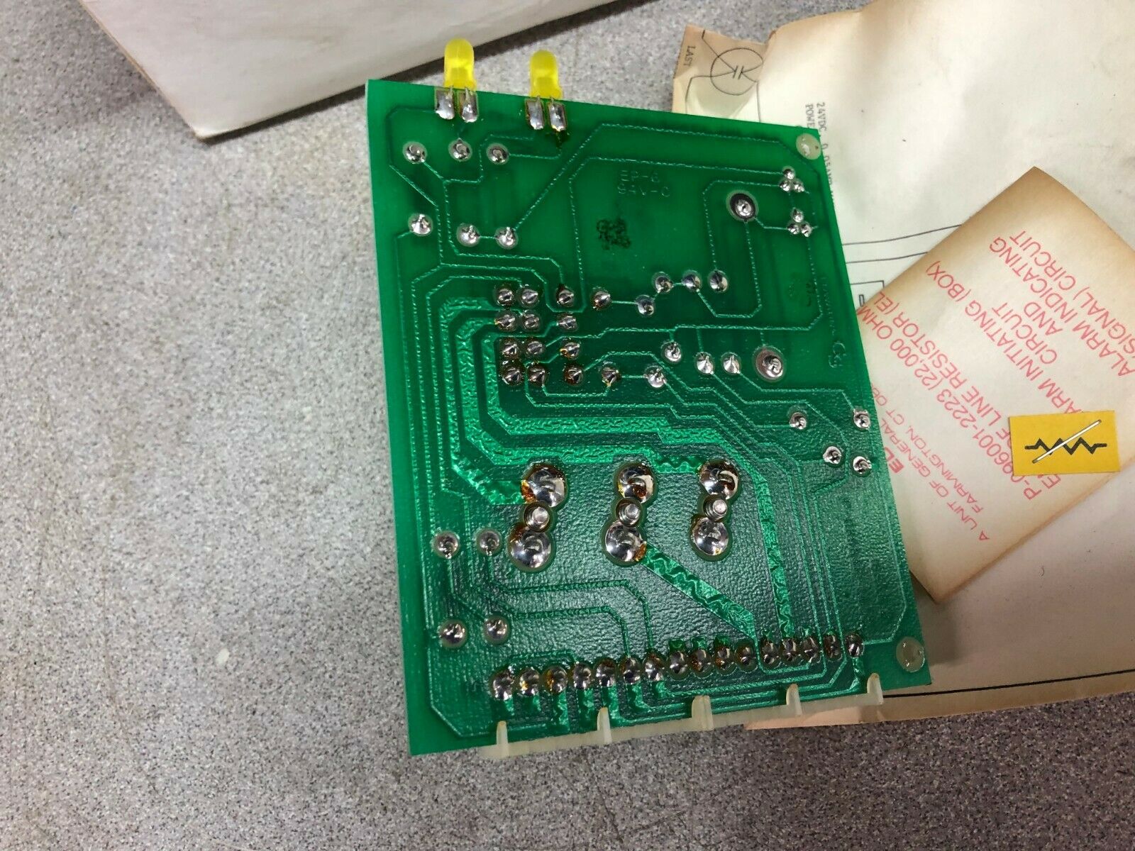 NEW EST EDWARDS INPUT CARD CIRCUIT BOARD 5703B-107