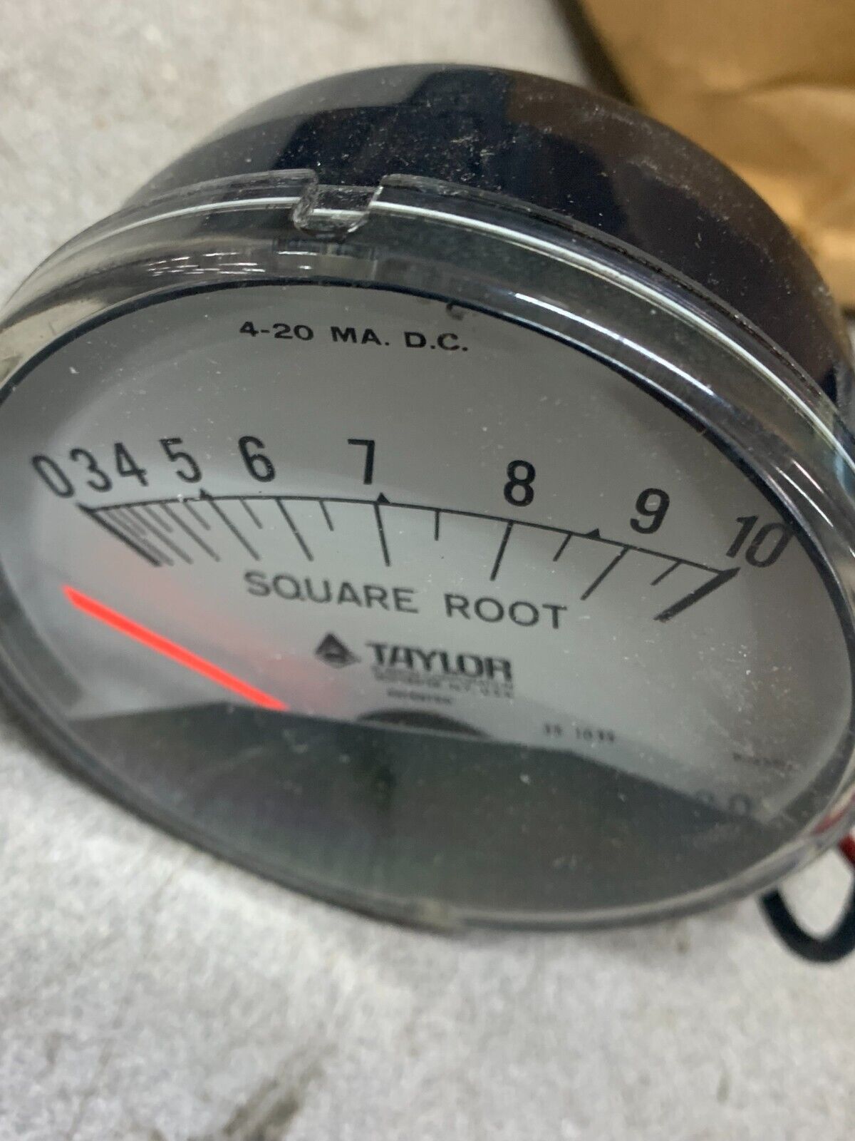 NEW SQUARE ROOT TAYLOR METER 35 1035 D-1390-1