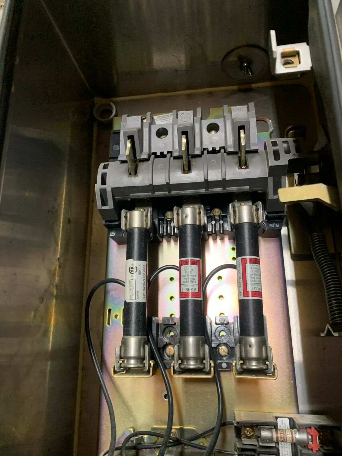 USED ALLEN-BRADLEY SIZE 0 COMBINATION STARTER 512-ACB-3-6GP-24R-90 WITH 509-AOD