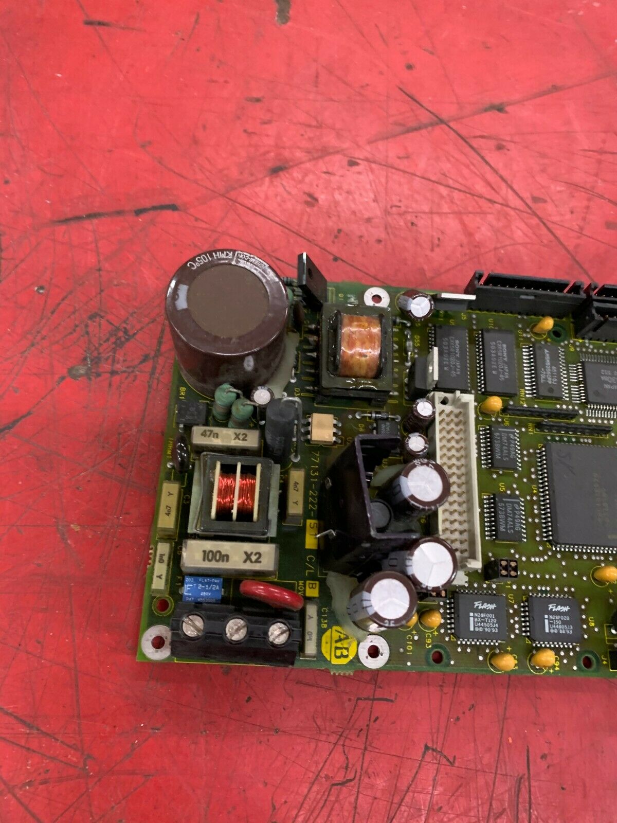 USED ALLEN BRADLEY CIRCUIT BOARD 77131-222-51