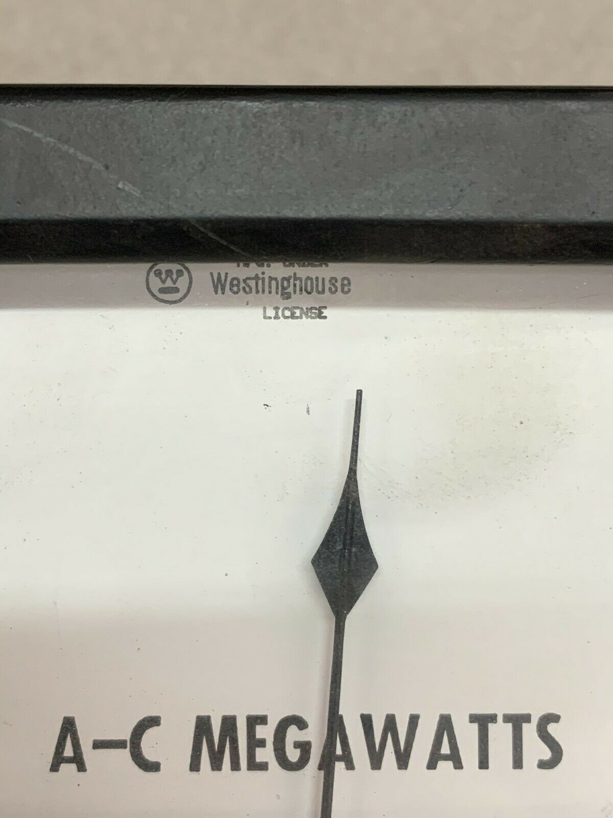 NEW NO BOX WESTINGHOUSE A-C MEGAWATTS PANEL METER 1957968