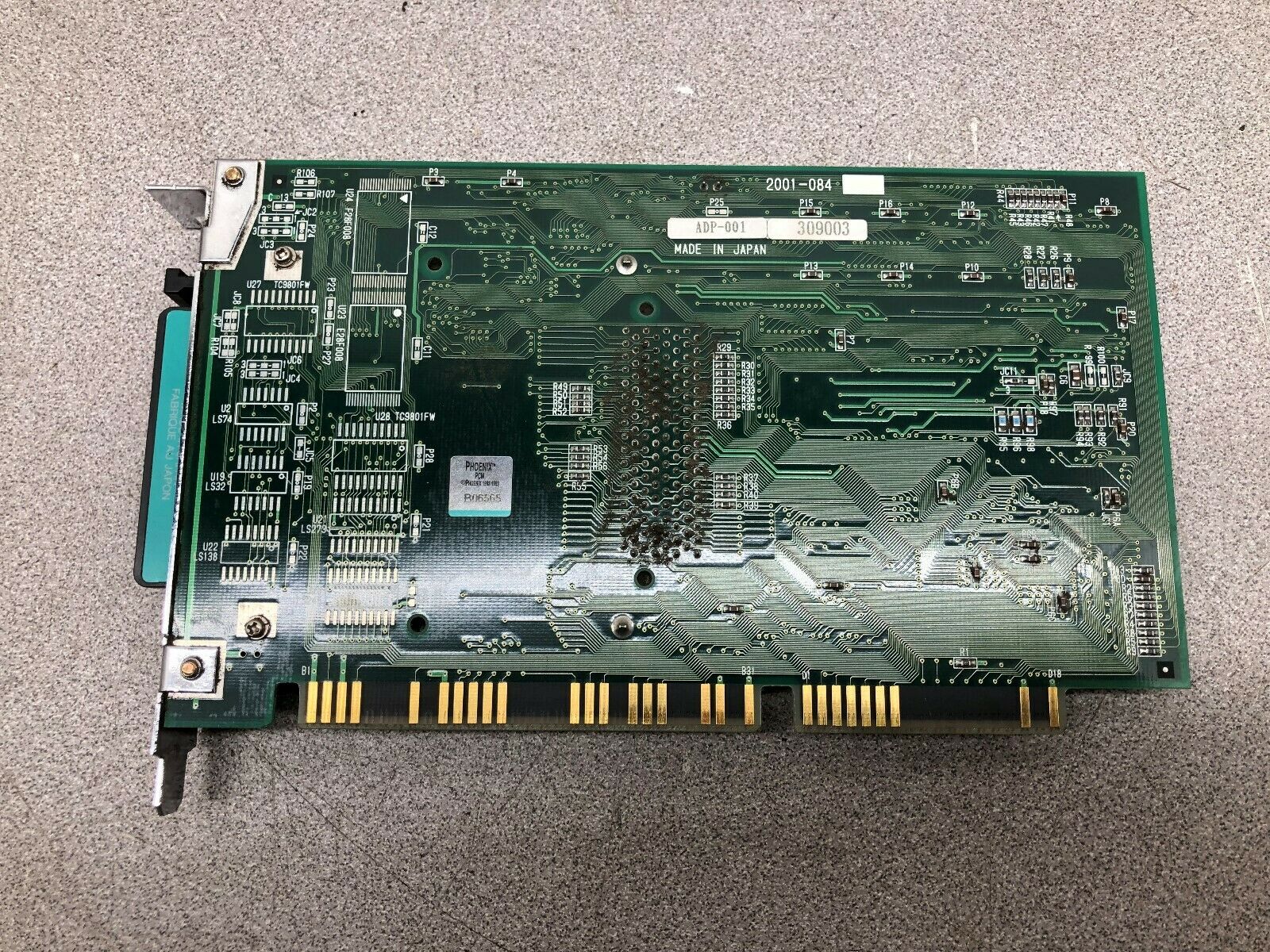 USED FUJI BOARD WITH MEMORY CARD PCMCIA I/F / ADP-001