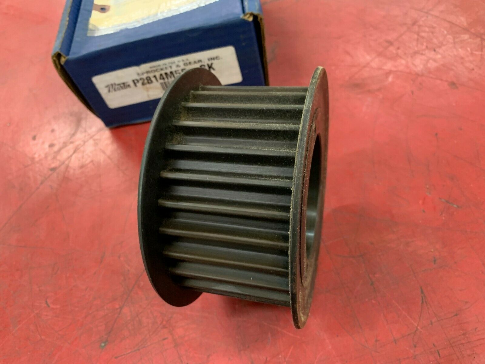 NEW MARTIN BELT SPROCKET HTD,FOR BELT HT 2.17 INCH WIDTH 28 TEETH P2814M55-SK