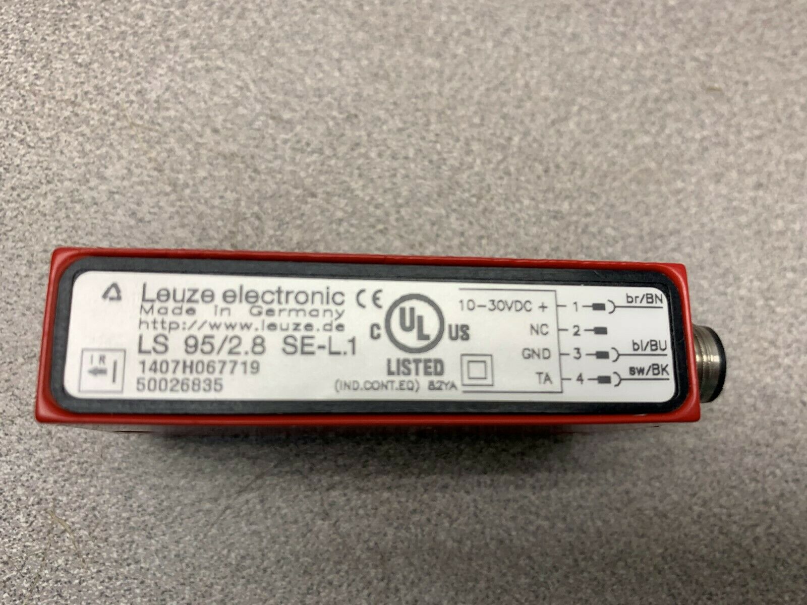 NEW NO BOX LUEZE ELECTRONIC SENSOR LS 95/2.8 SE-L.1