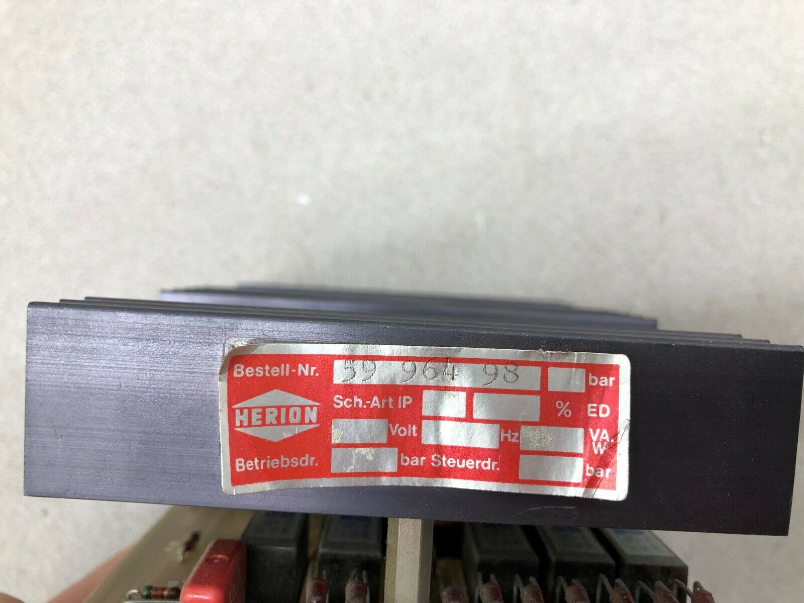 USED ROLF KURZ CIRCUIT BOARD 59 964 98 / 0771629