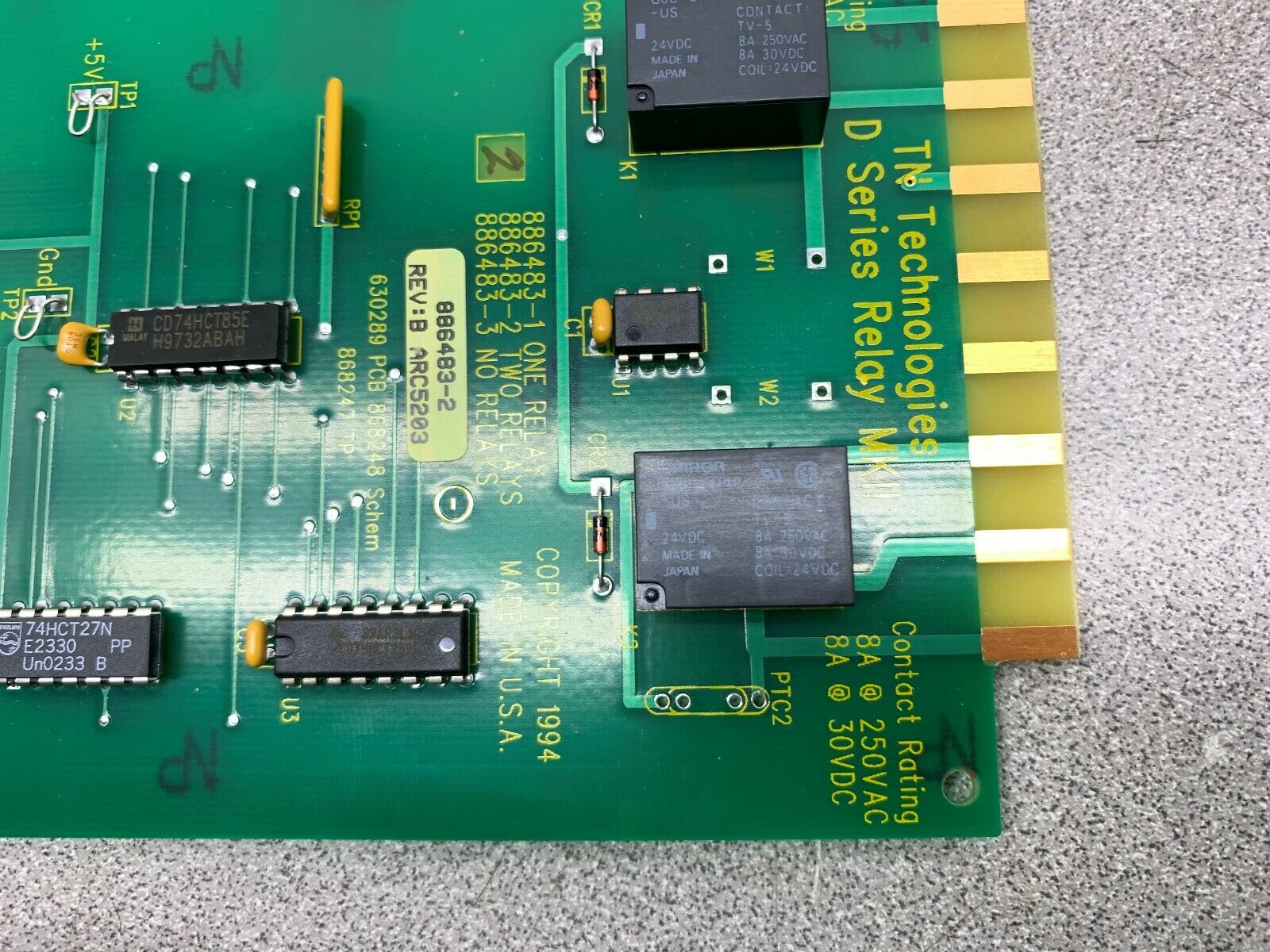 NEW NO BOX TN TECHNOLOGIES CIRCUIT BOARD 2886483-2