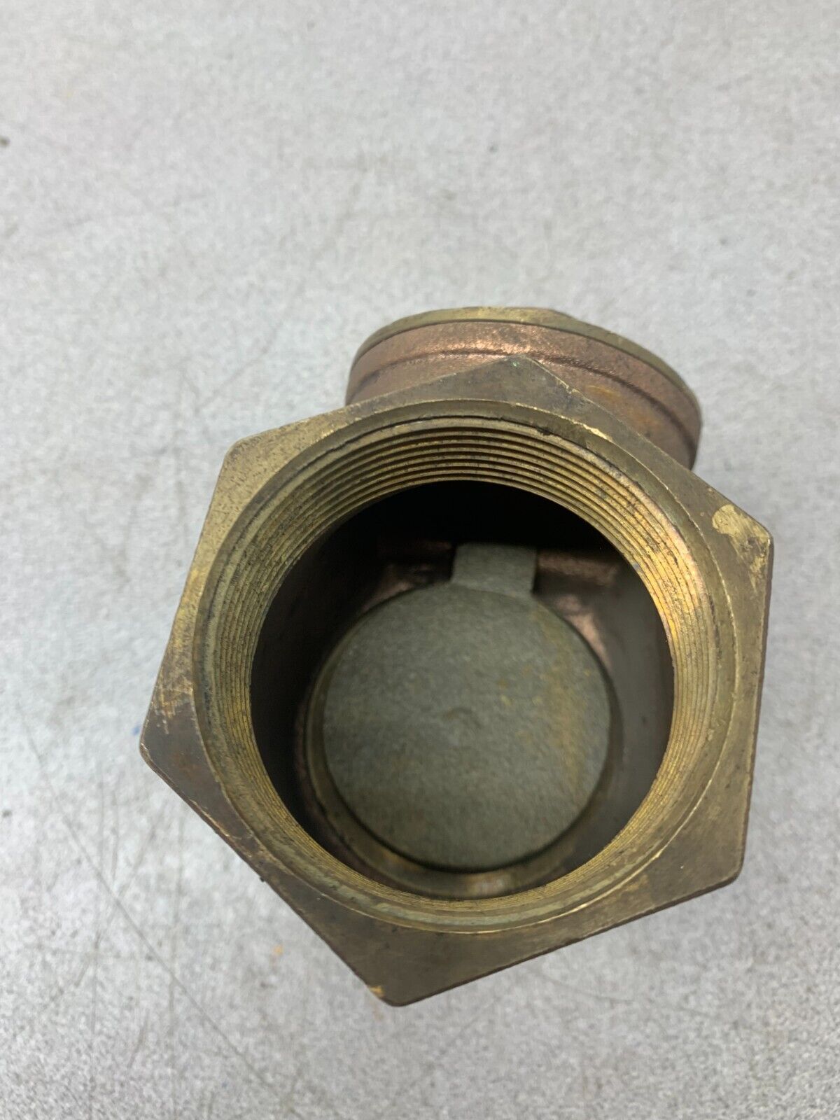 NEW NO BOX A 2" BRASS SWING CHECK VALVE 125WSP