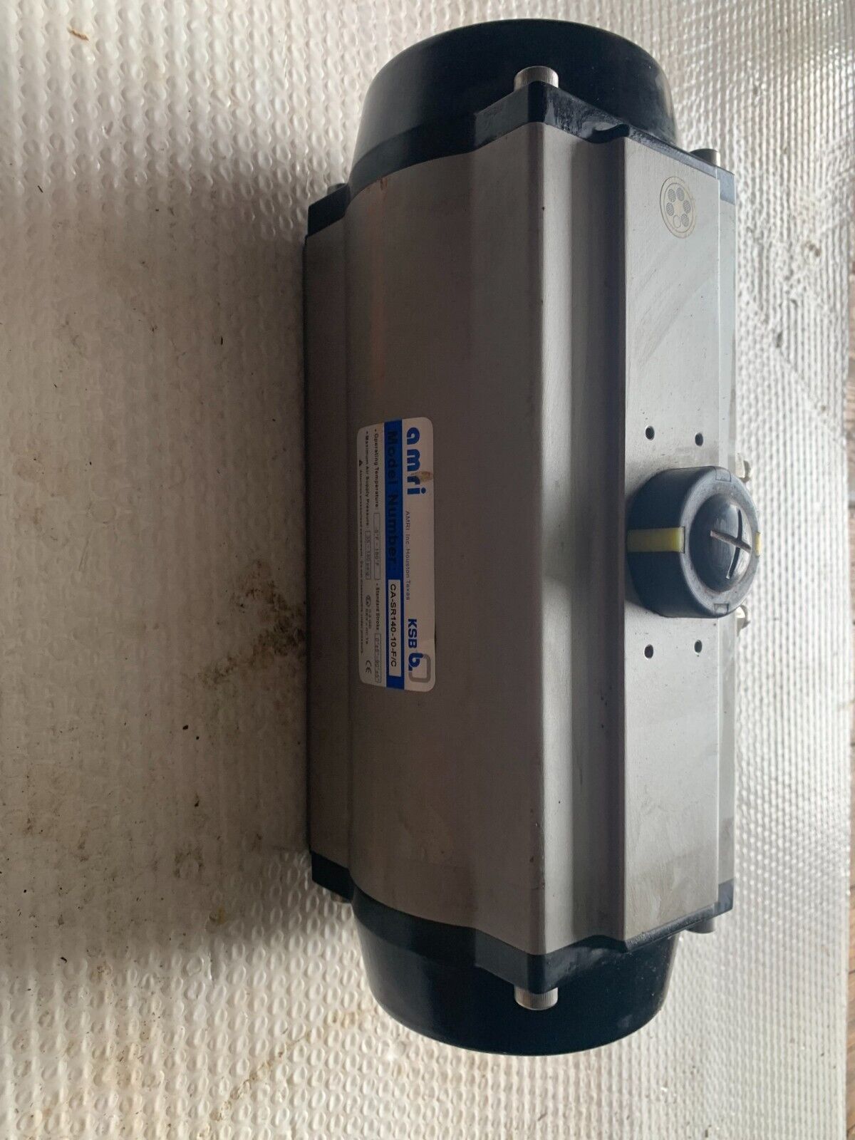 NEW NO BOX AMRI PNEUMATIC VALVE ACTUATOR CA-SR140-10-F/C