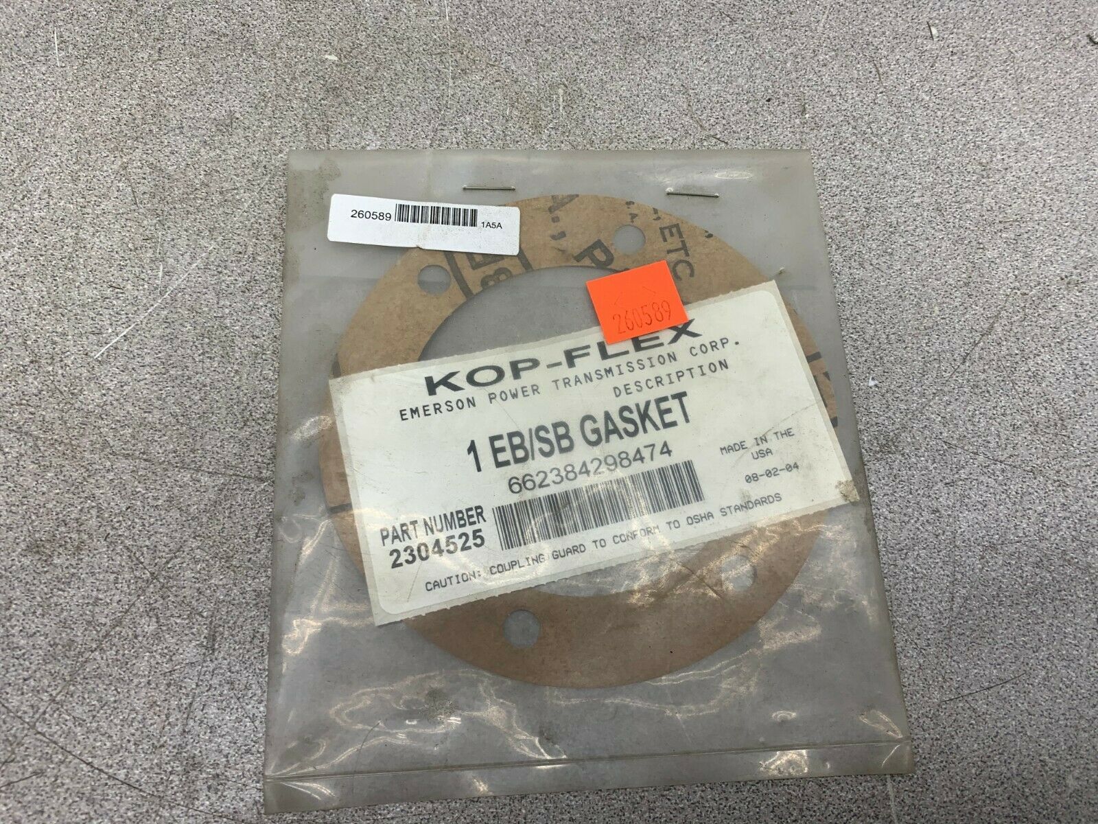 NEW IN PACKAGE KOP-FLEX GASKET 230425