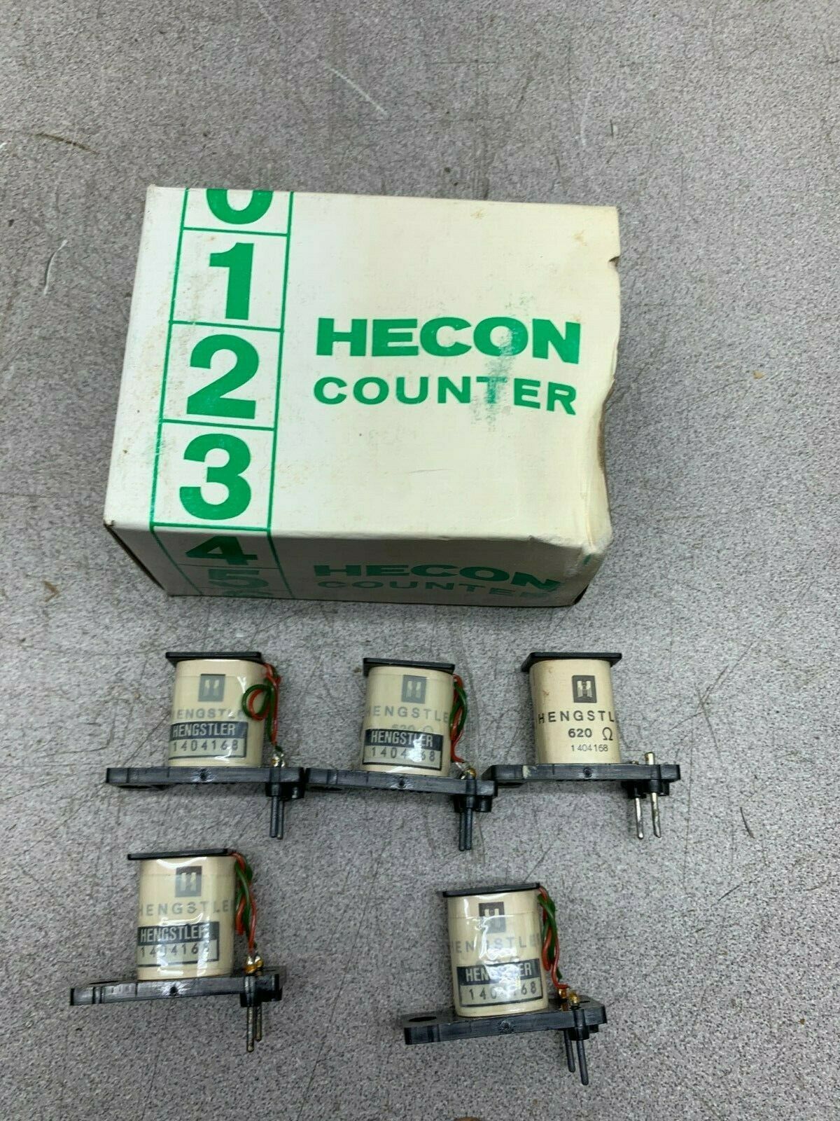 BOX OF 5 NEW IN BOX HECON COILS G1 404 168