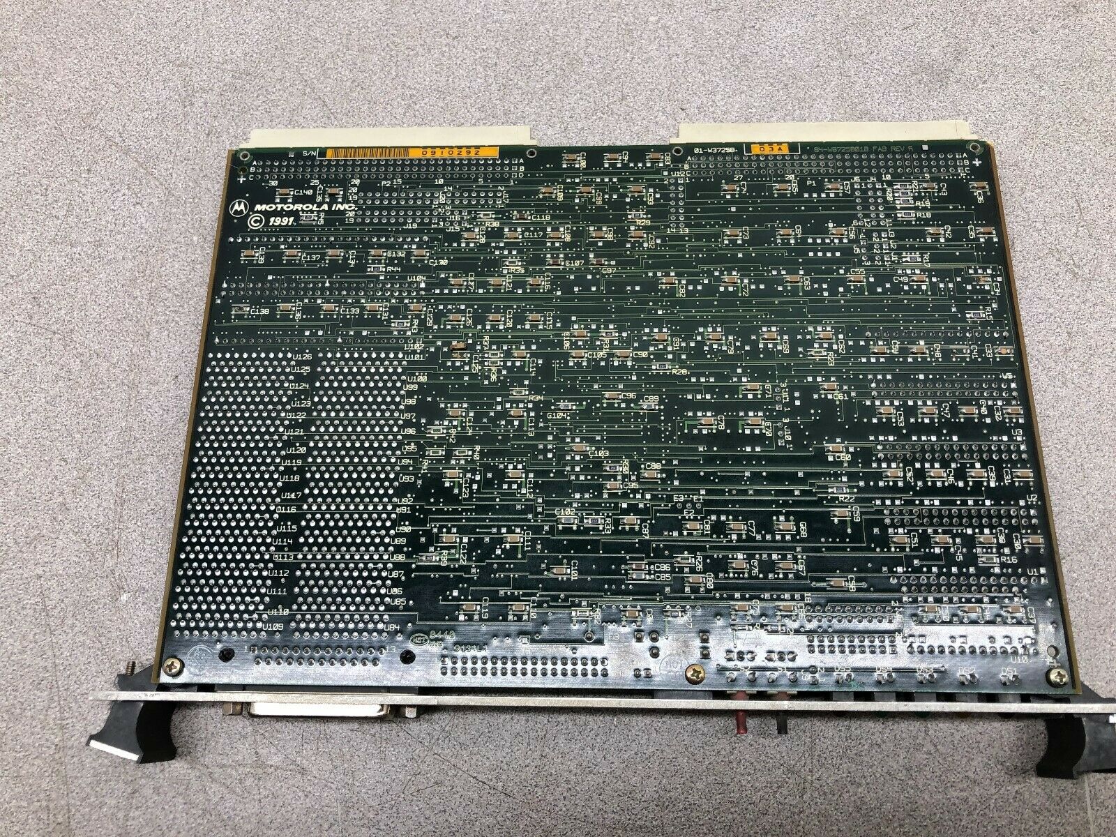 USED MOTOROLA CIRCUIT BOARD MODULE 84-W87258018