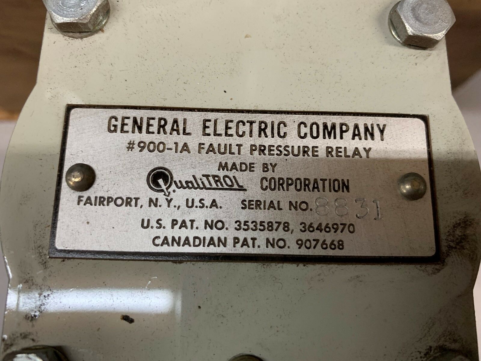 NEW IN BOX GE RELAY 900-1A