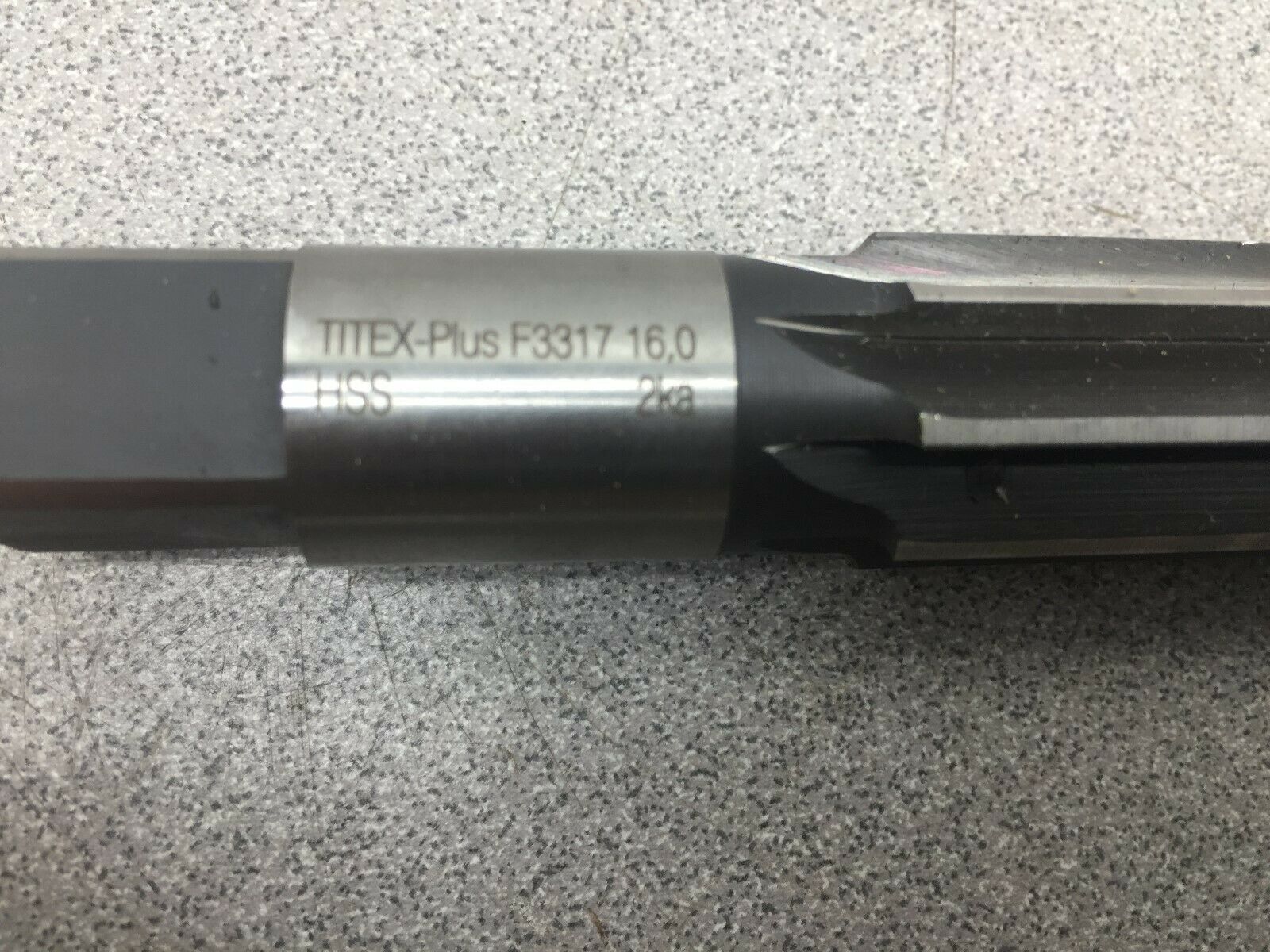 NEW NO BOX TITEX PLUS 16.0 HSS 2ka TAPER REAMERS F3317