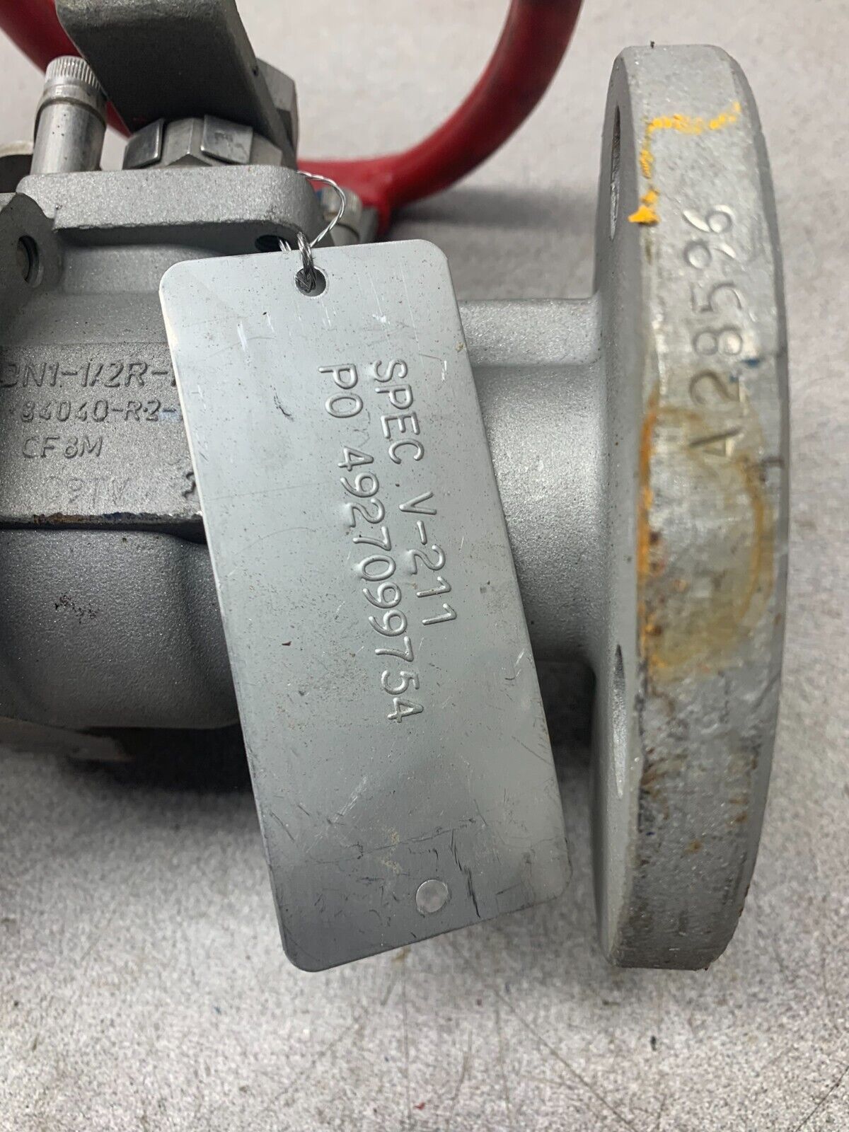 NEW DURCO MICROFINISH FLOWSERVE 1" STAINLESS BALL VALVE 1.5BR21FRVTX666D