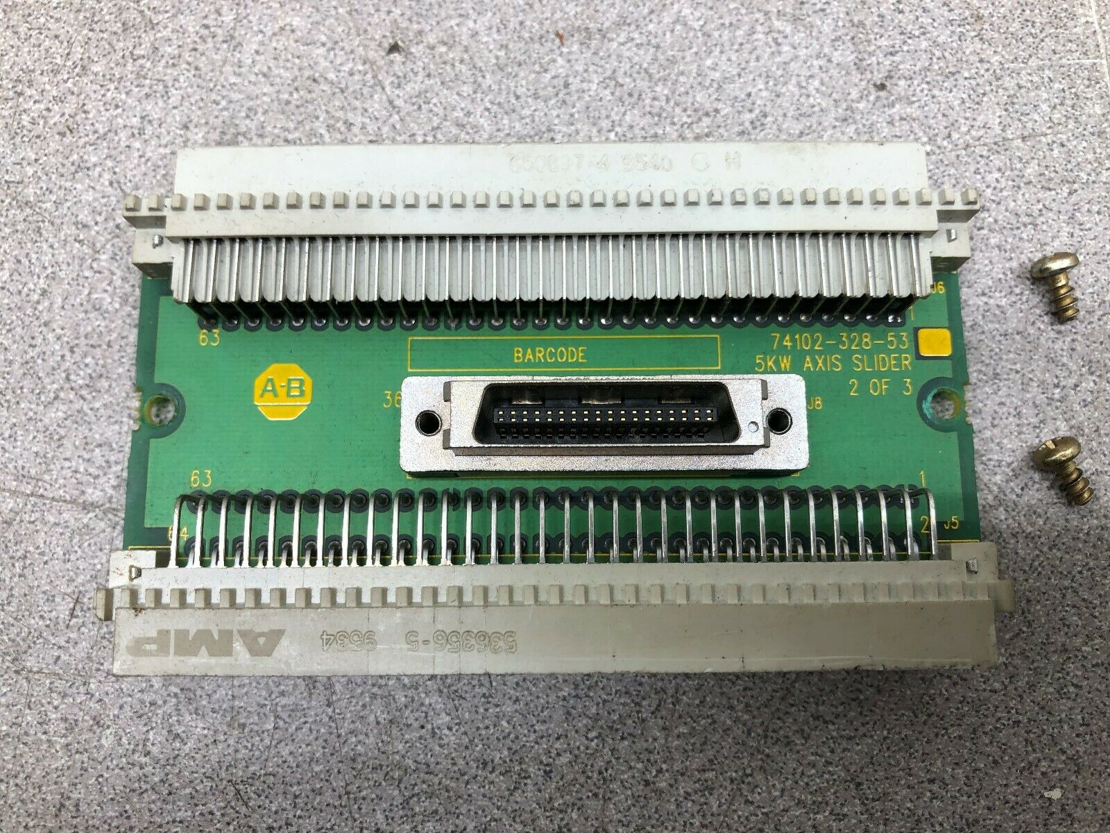 USED ALLEN BRADLEY AXIS SLIDER BOARD 74102-328-53