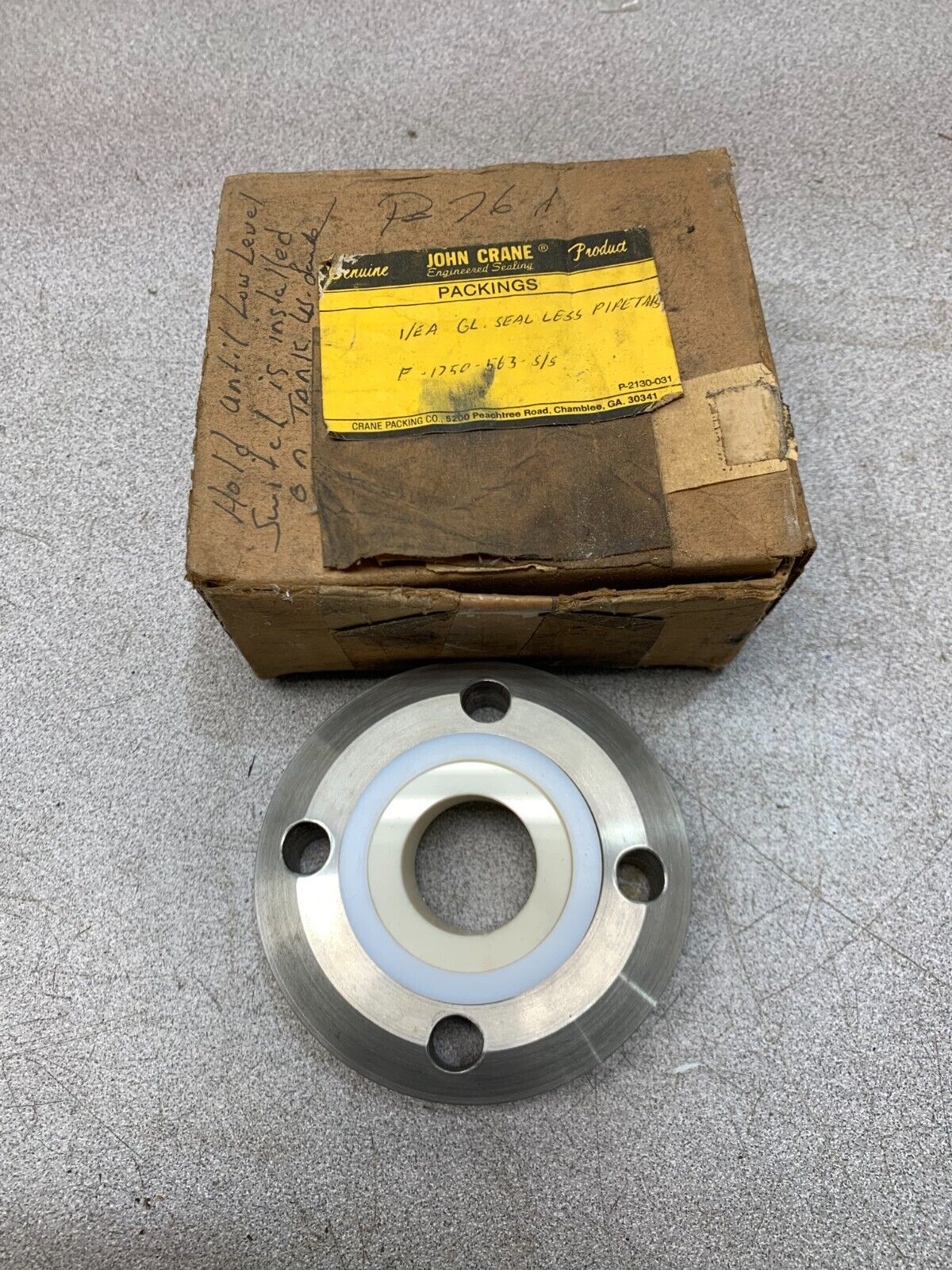 NEW IN BOX JOHN CRANE GL SEAL PART P-1750-563-S/S