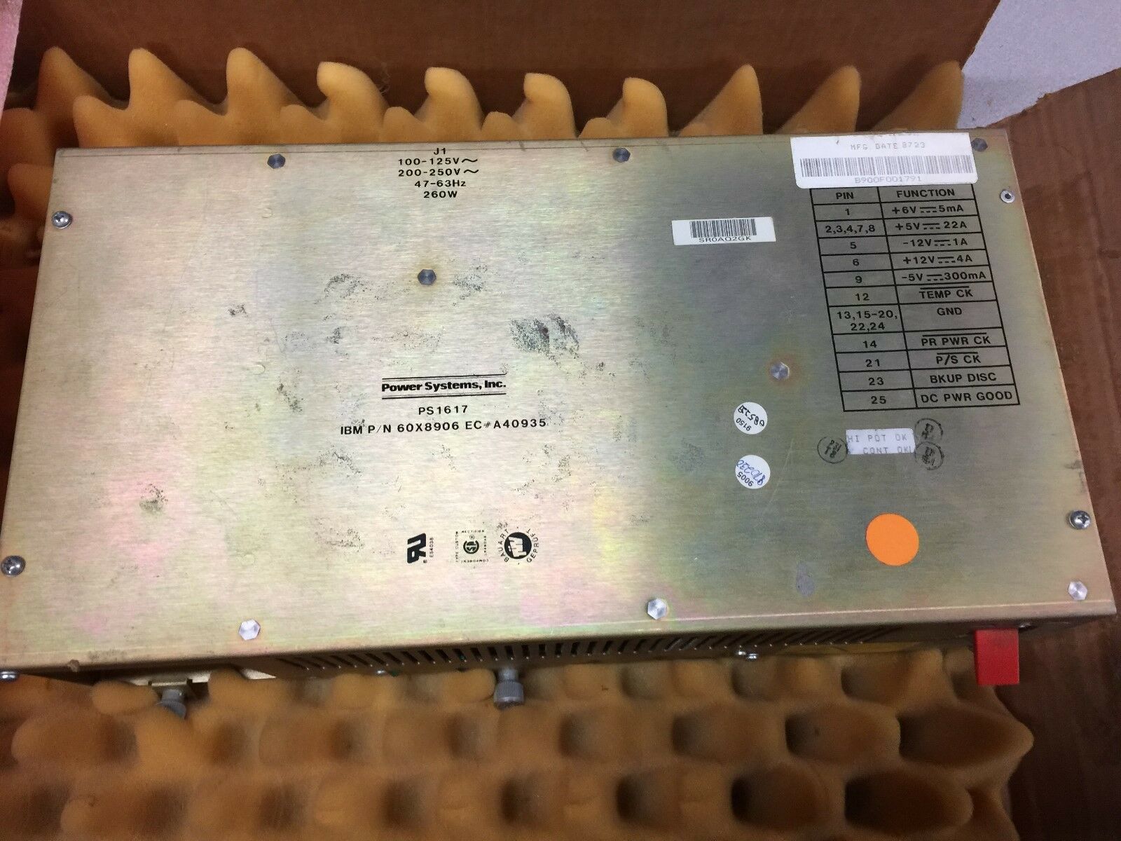 NEW IN BOX ALLEN BRADLEY LENOVO POWER SUPPLY MODULE 60X8906