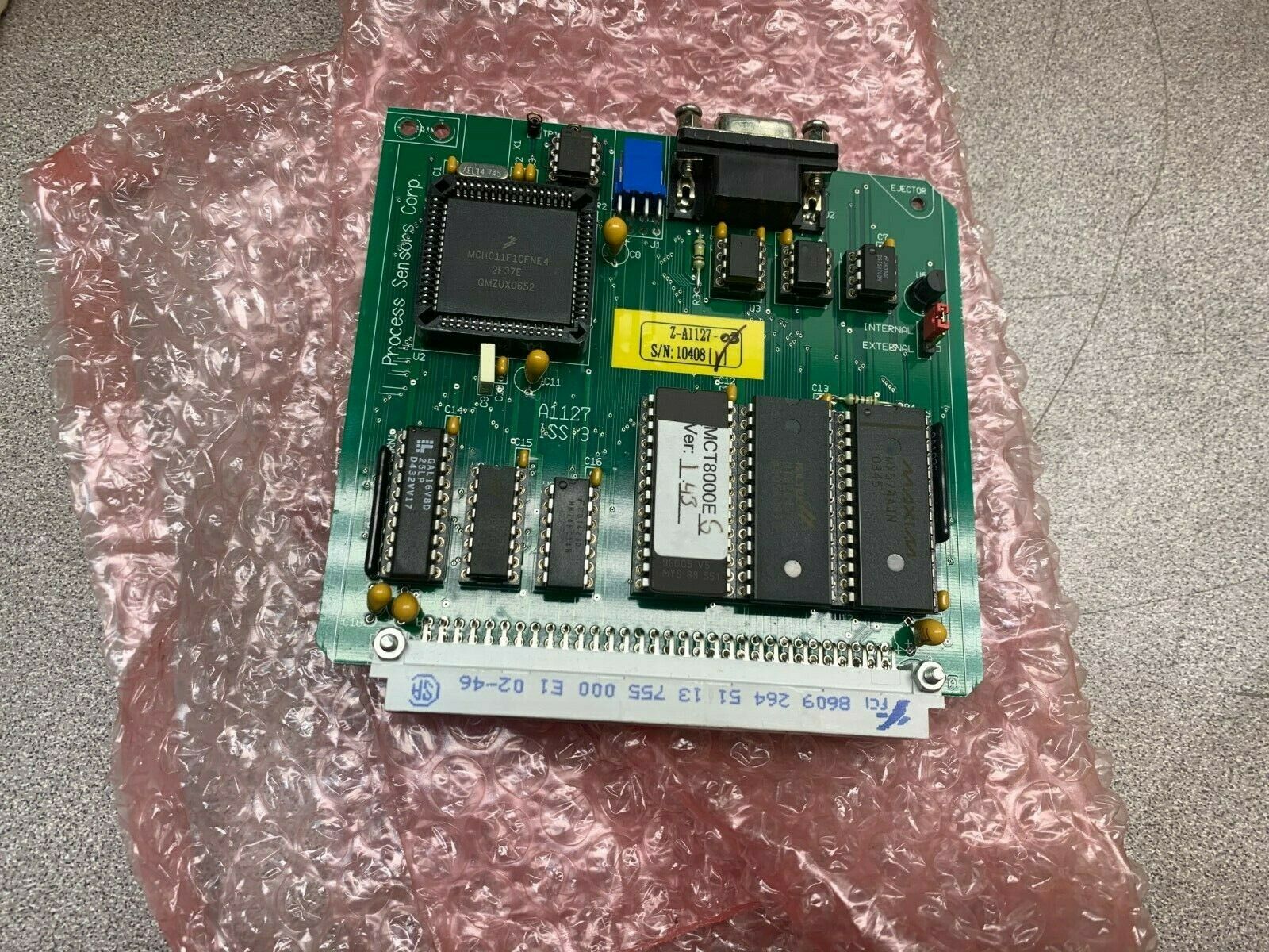 NEW NO BOX PROCESS SENSOR CORP CIRCUIT BOARD Z-A1127 10408