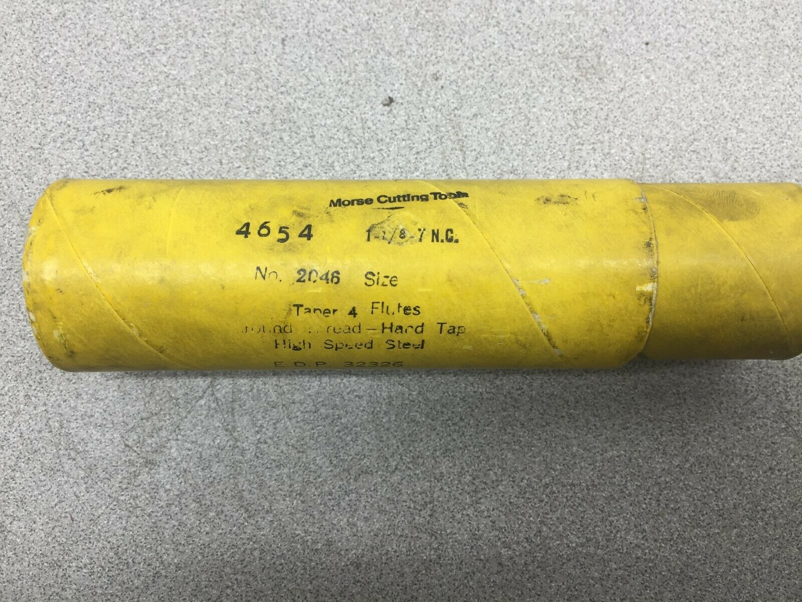 NEW IN BOX MORSE 1 1/8 -7 NC HS TAP G4 32326